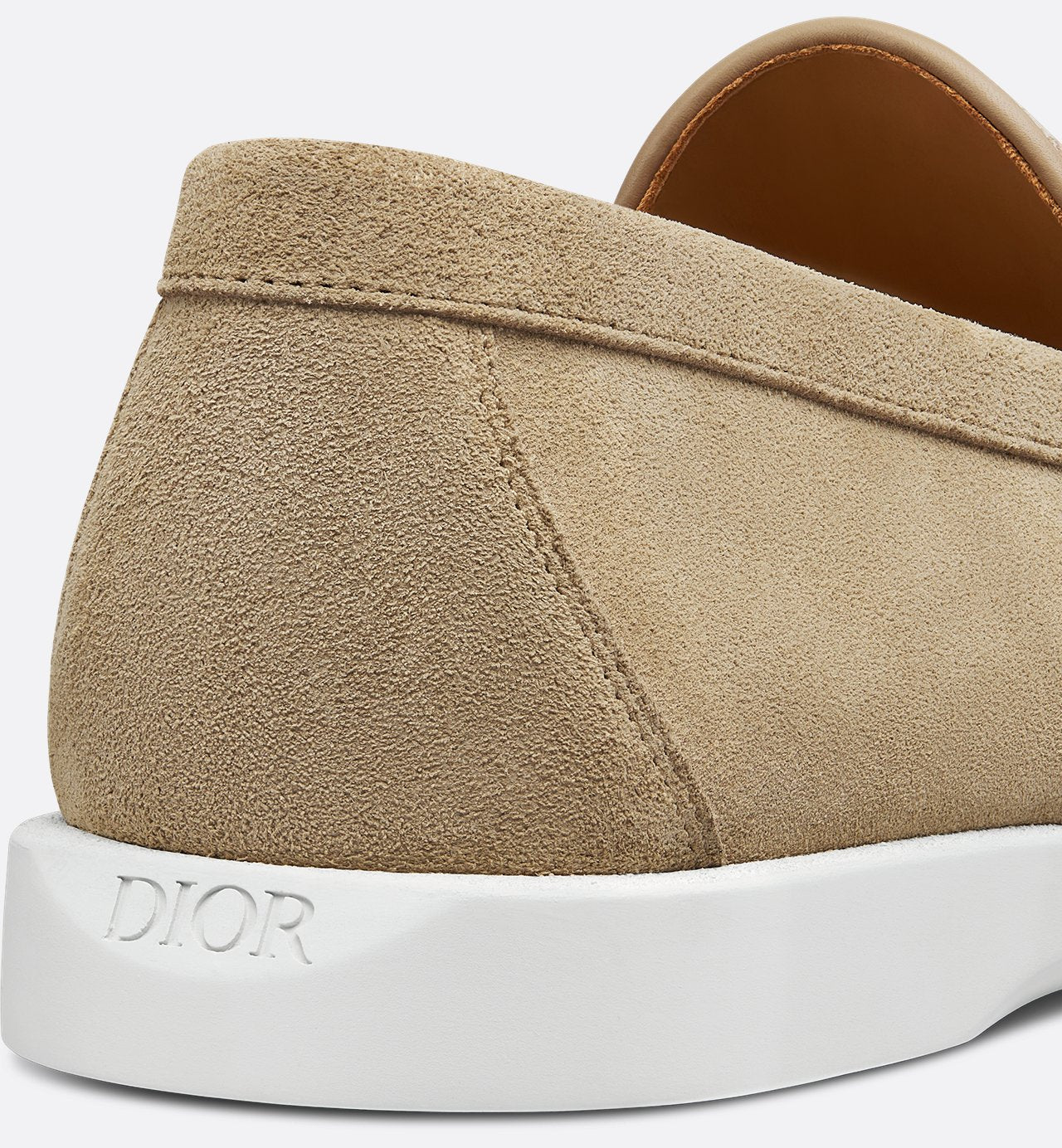 Dior Granville Loafer Beige Dior Oblique Suede And Jacquard