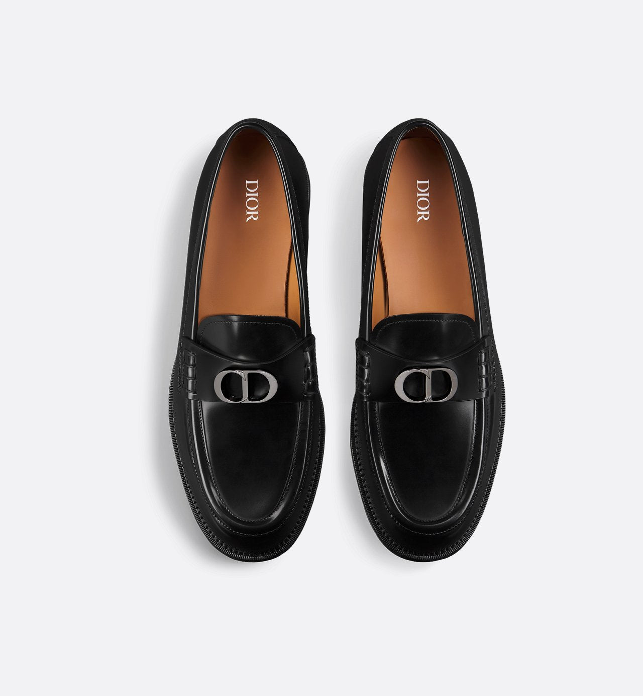 Dior Granville Loafer Black Polished Calfskin