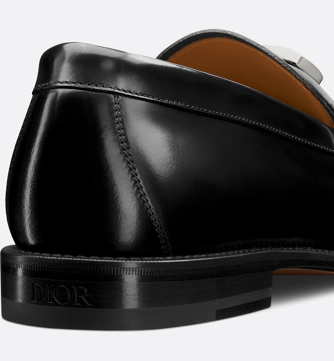 Dior Granville Loafer Black Polished Calfskin