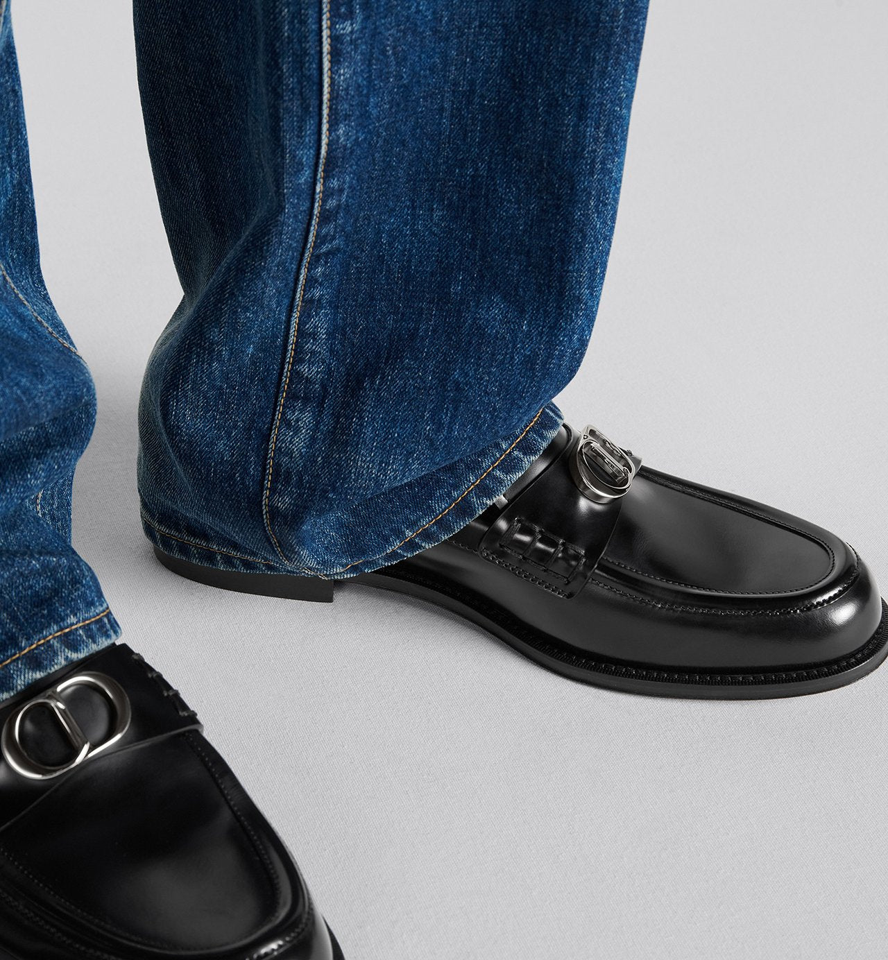 Dior Granville Loafer Black Polished Calfskin