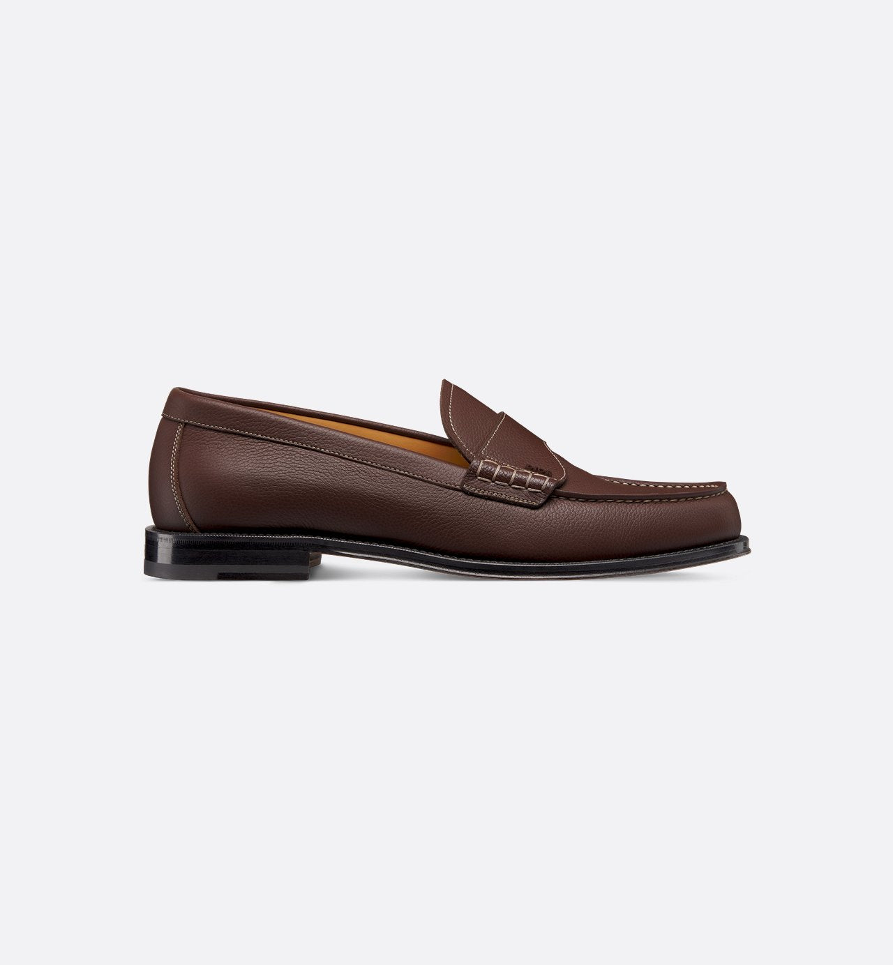 Dior Granville Loafer Brown Grained Calfskin