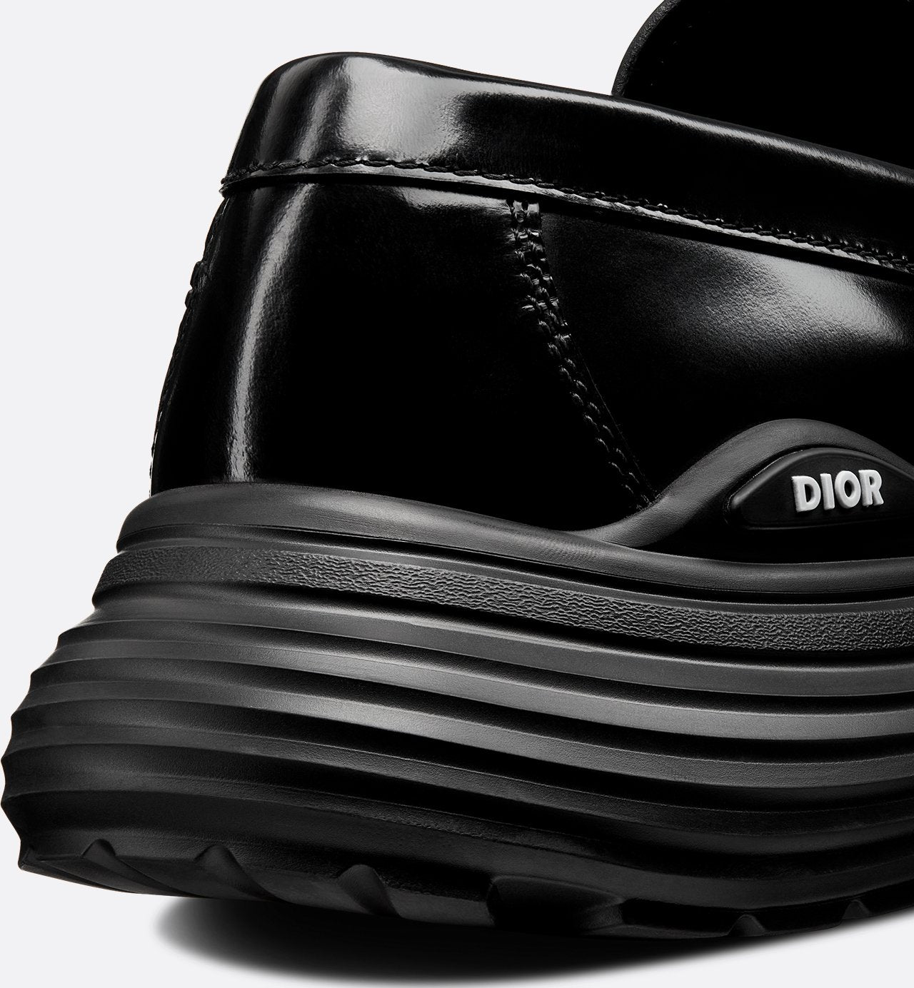 Dior Combat Loafer Black Polished Calfskin