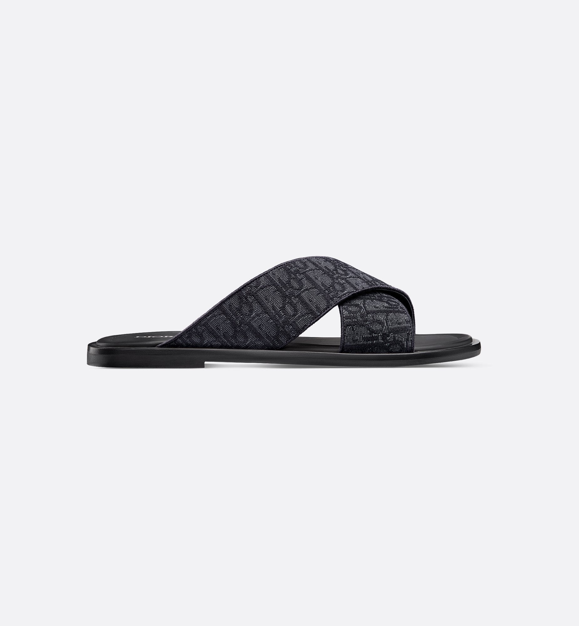 Dior Alias Sandal Black Dior Oblique Jacquard