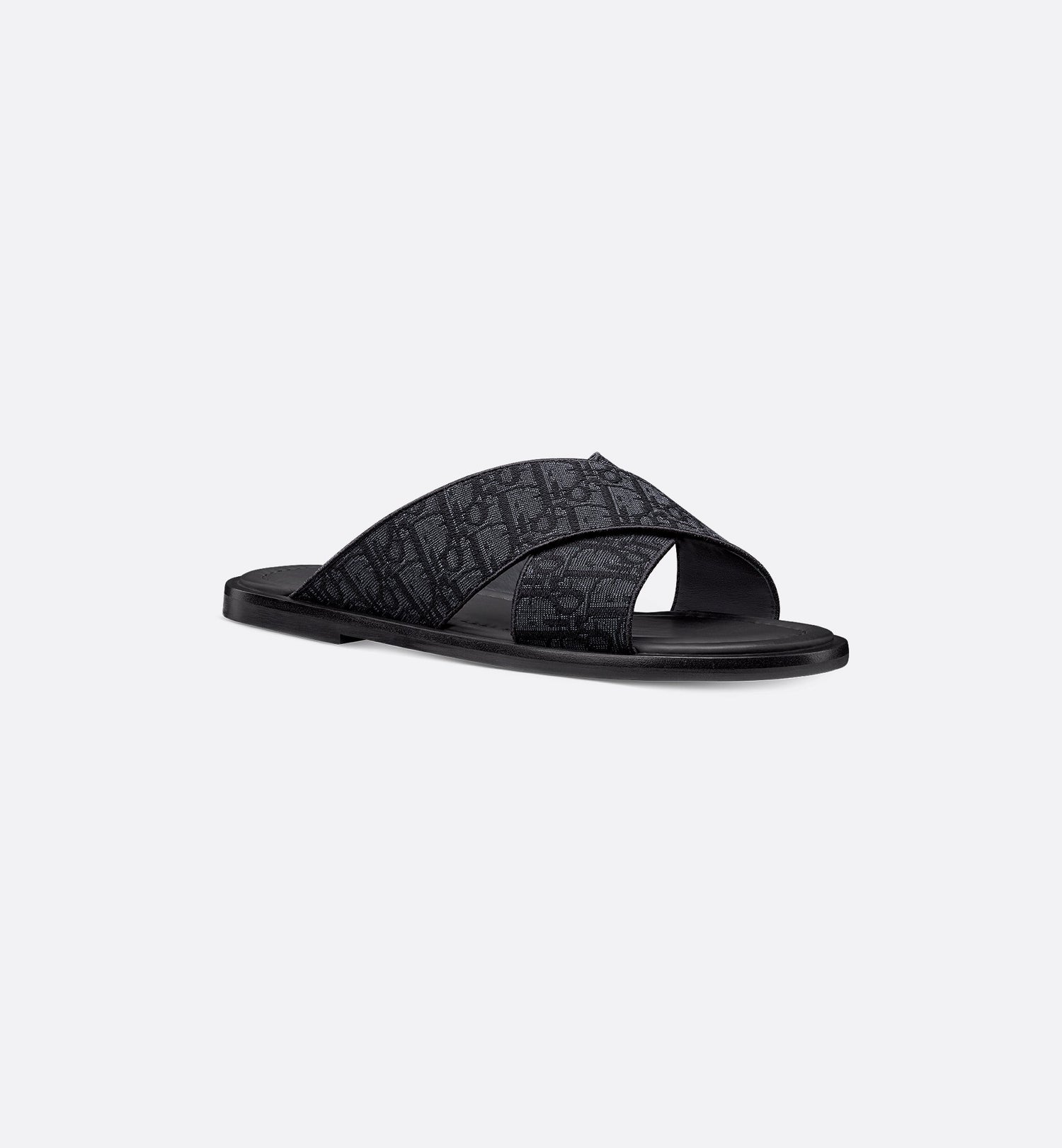 Dior Alias Sandal Black Dior Oblique Jacquard