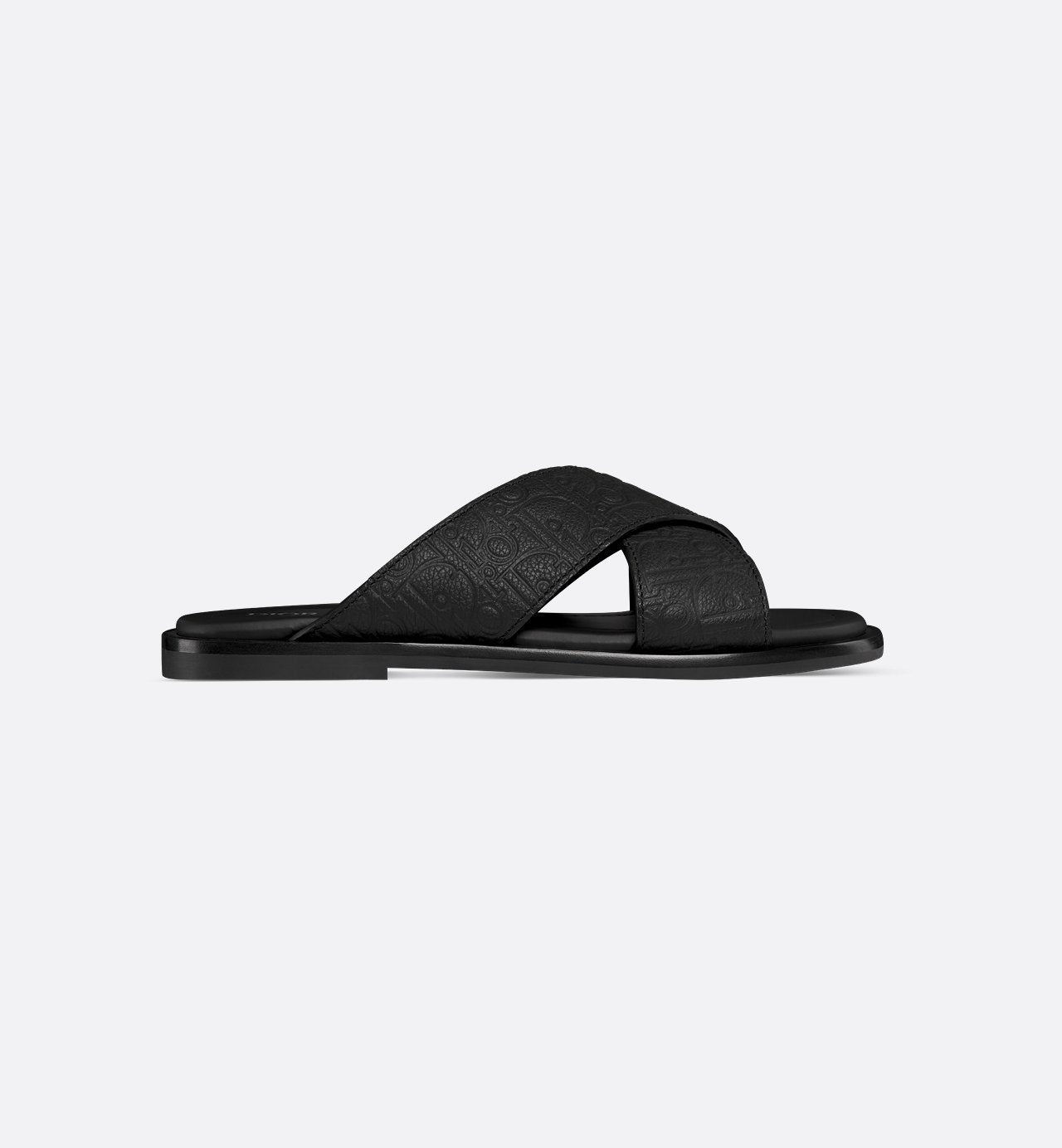 Dior Alias Sandal Black Dior Gravity Leather