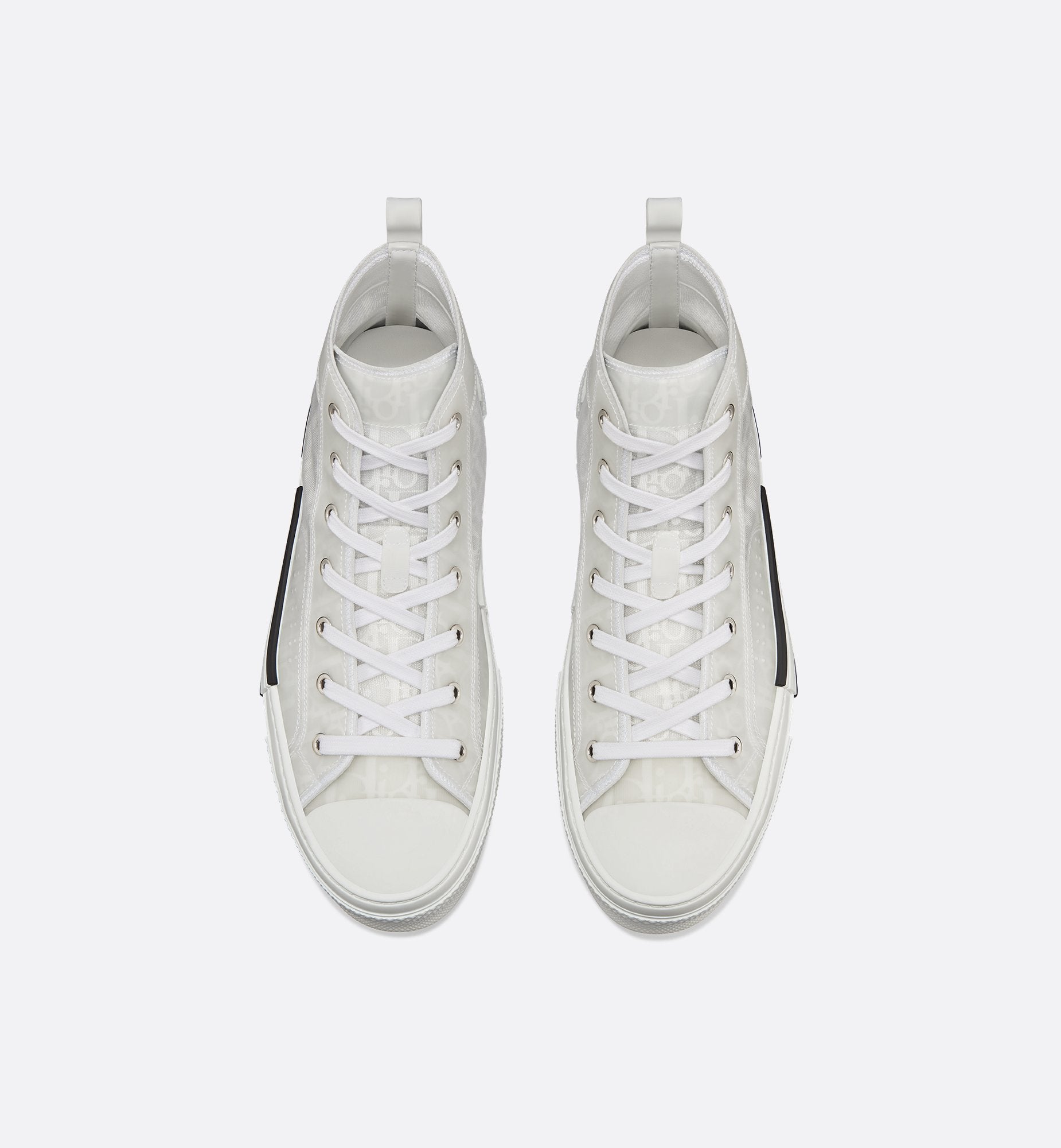 B23 High-Top Sneaker White Dior Oblique Canvas