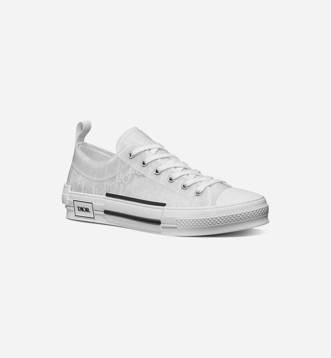 B23 Low-Top Sneaker White Dior Oblique Canvas