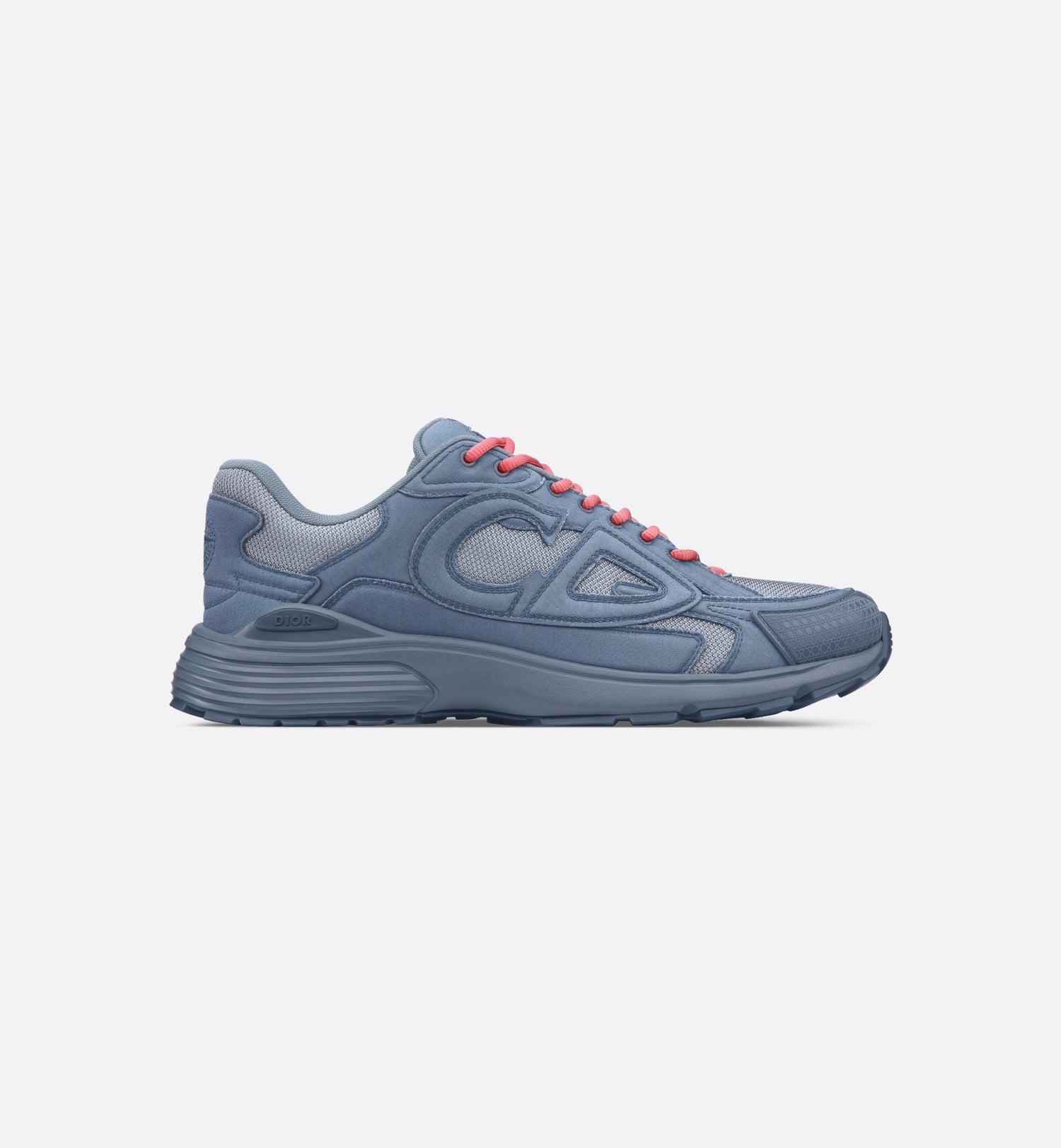 Dior And Stone Island B30 Sneaker – Limited And Numbered Edition Blue Technical Mesh And Blue Dyed Cotton