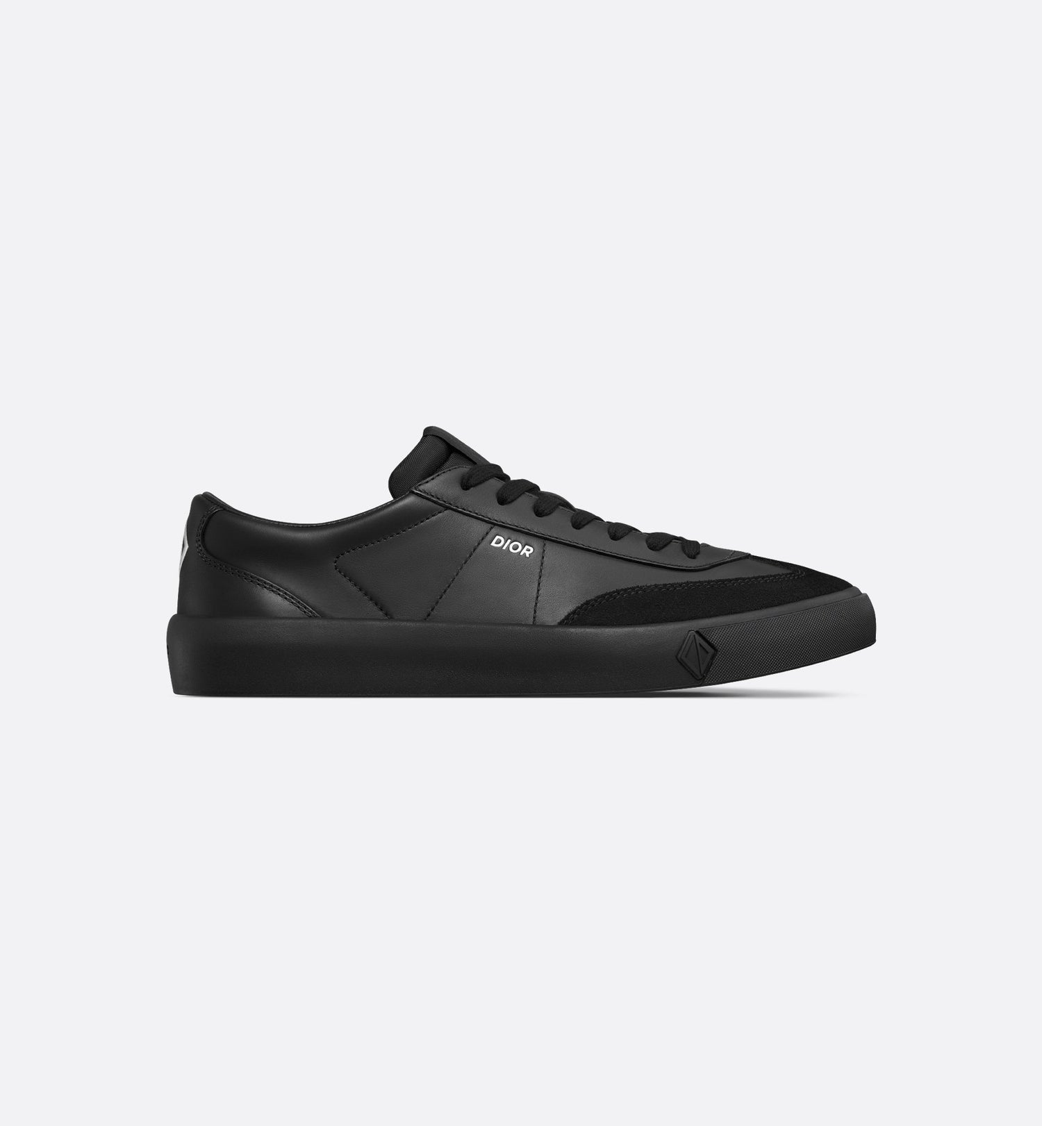 B101 Sneaker Black Smooth Calfskin And Nubuck