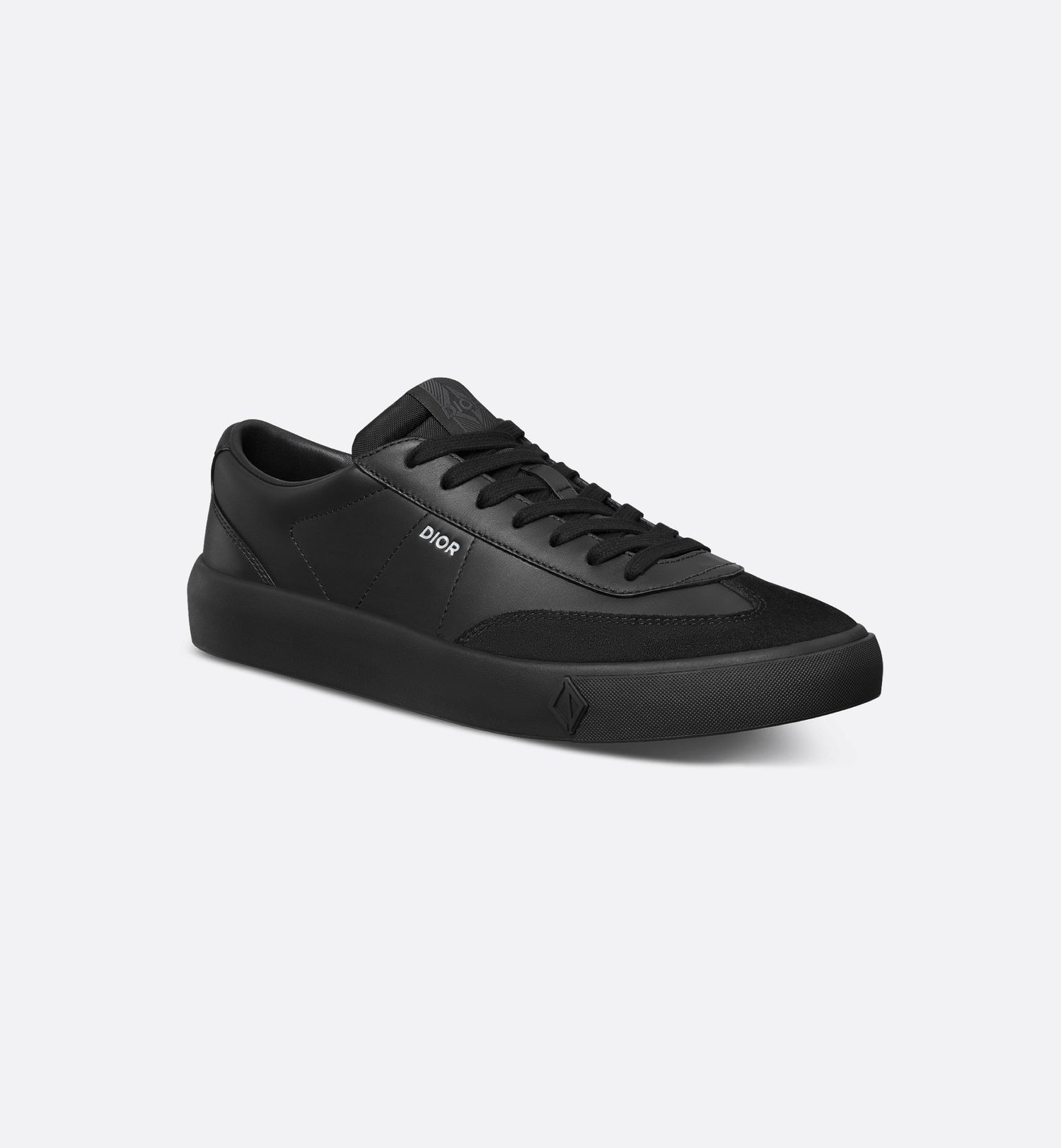 B101 Sneaker Black Smooth Calfskin And Nubuck