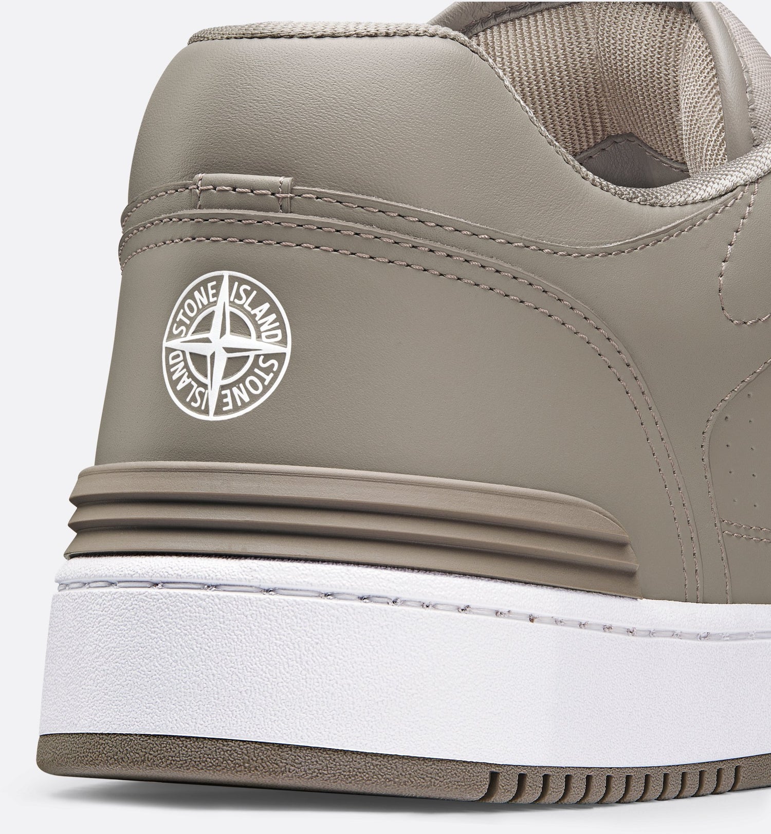 Dior And Stone Island B57 Low-Top Sneaker – Limited And Numbered Edition Gray And Yellow Smooth Calfskin