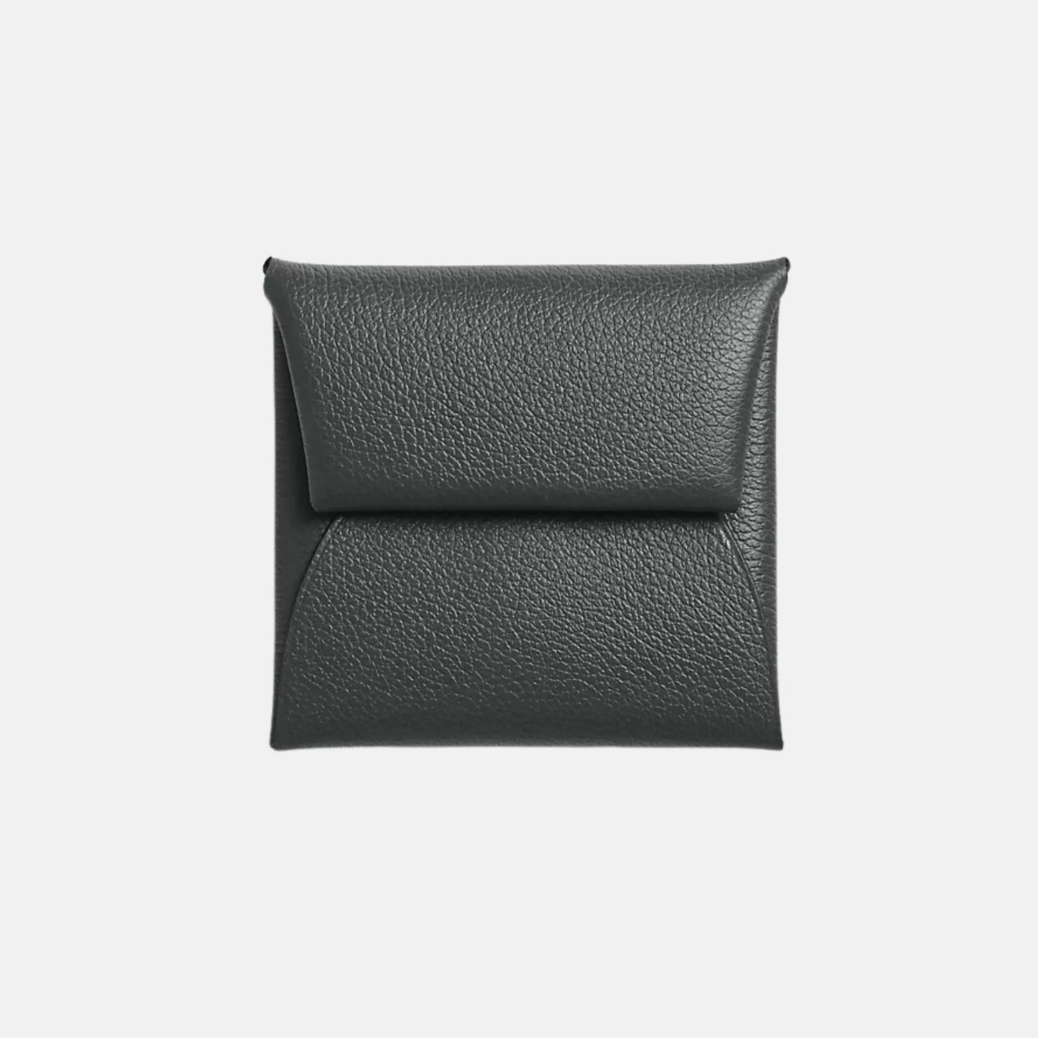 Hermes Bastia Purse Evercolor Calfskin, Front, Gris Misty 