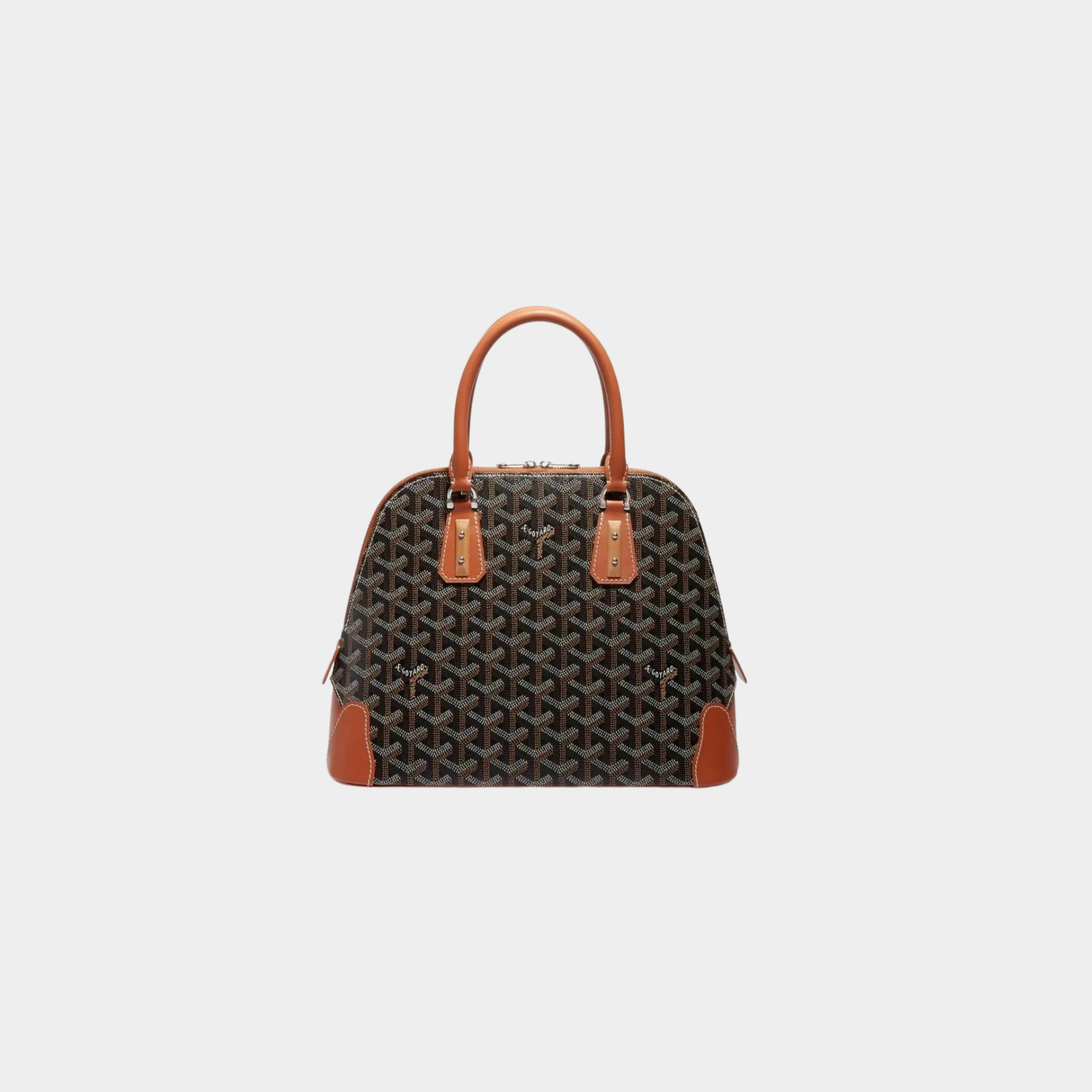 Goyard Vendome PM with Strap Black &amp; Tan