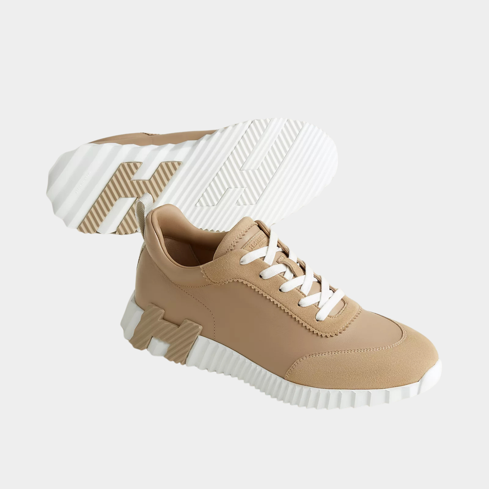 Bouncing Sneakers - Beige Lin