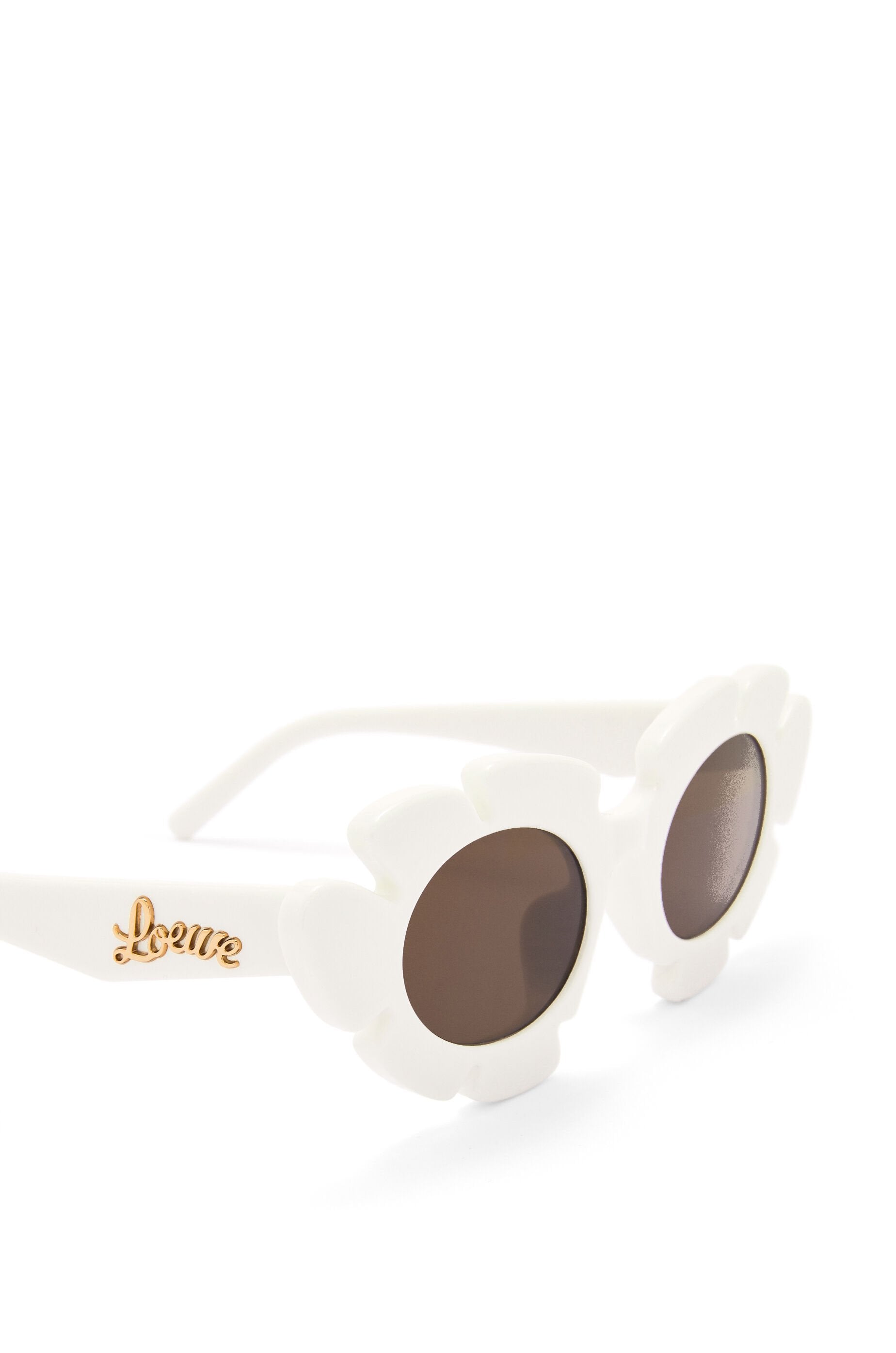 Flower sunglasses in injected nylon