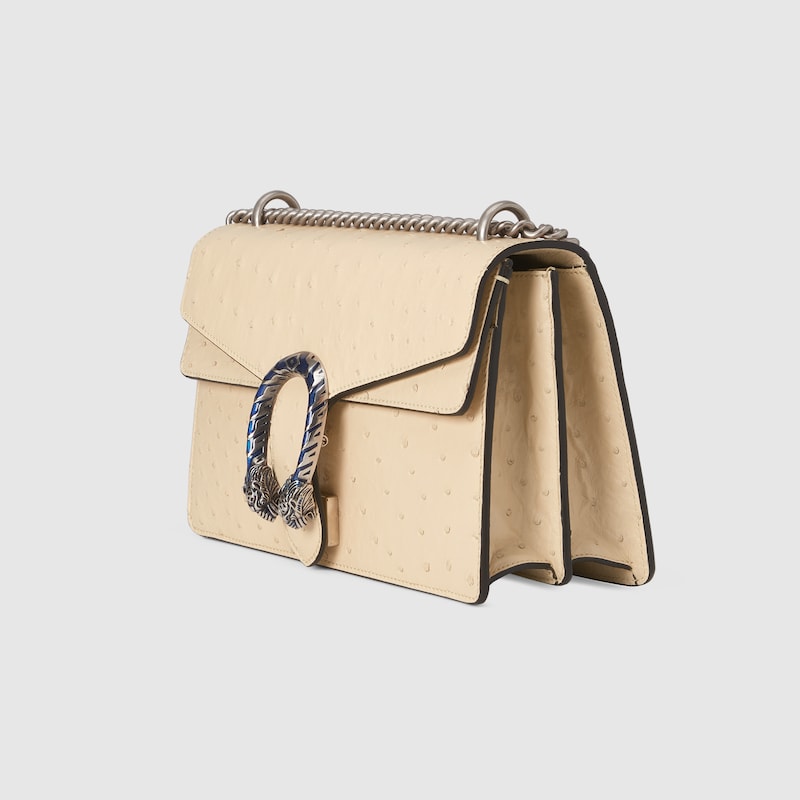 Dionysus Ostrich Small Shoulder Bag