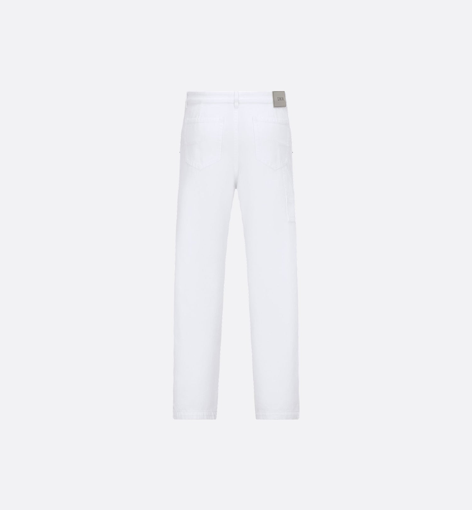 Carpenter Jeans White Cotton Twill