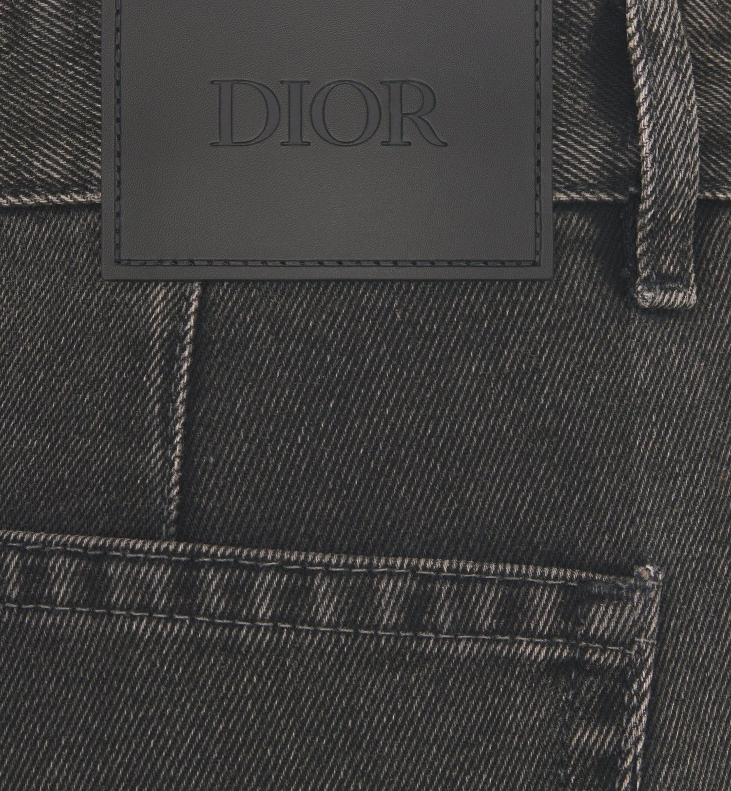 Carpenter Jeans Black Cotton Twill