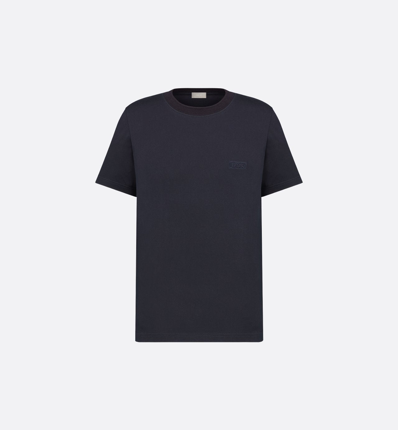 Icons T-Shirt Navy Blue Sea Island Cotton Jersey