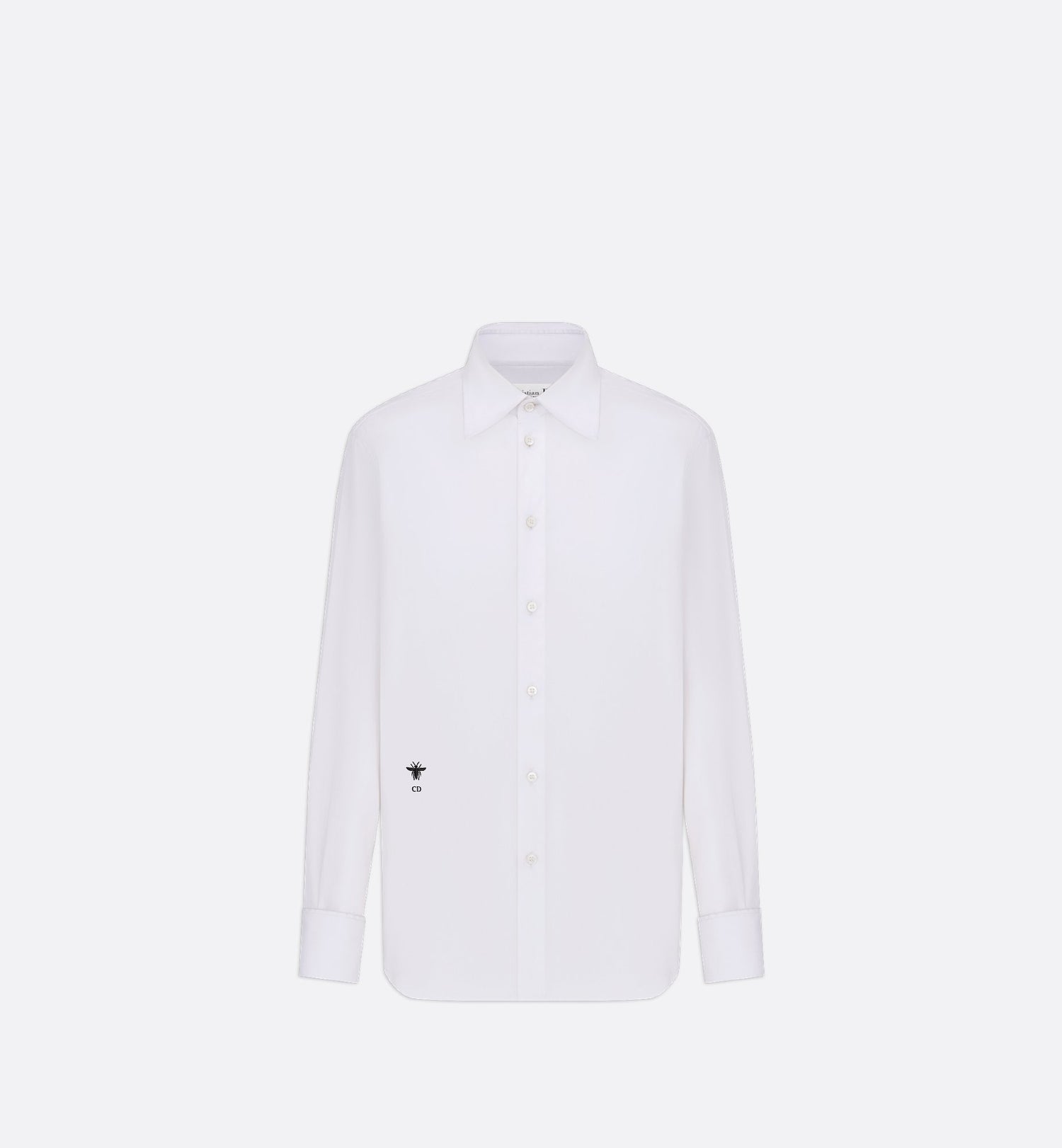 Blouse White Cotton Poplin