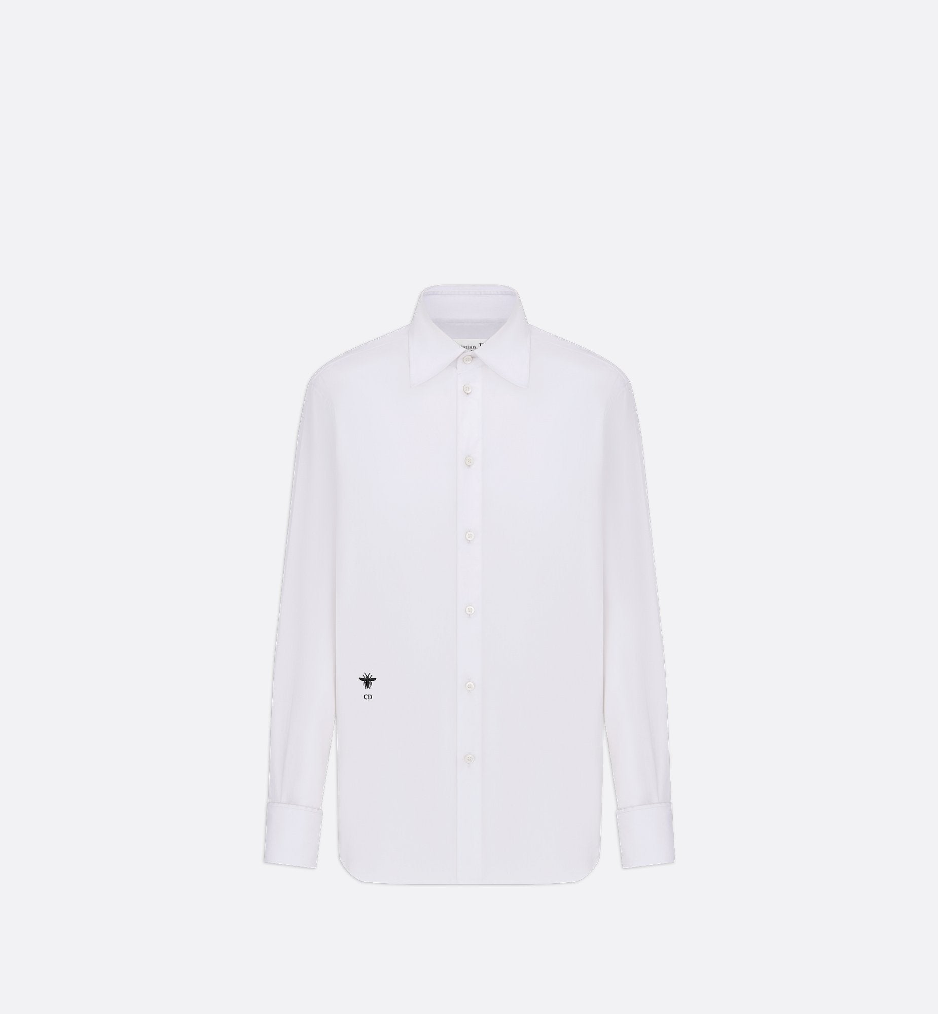 Blouse White Cotton Poplin