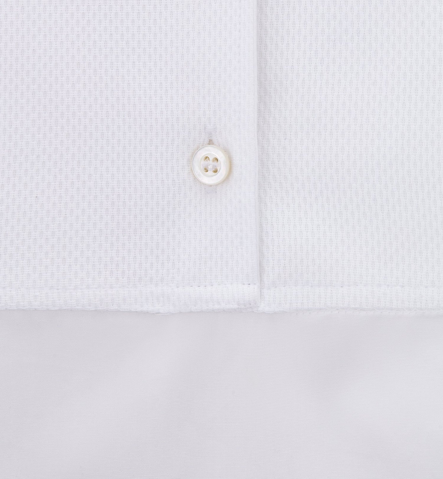 Blouse With Sailor Collar White Cotton Poplin