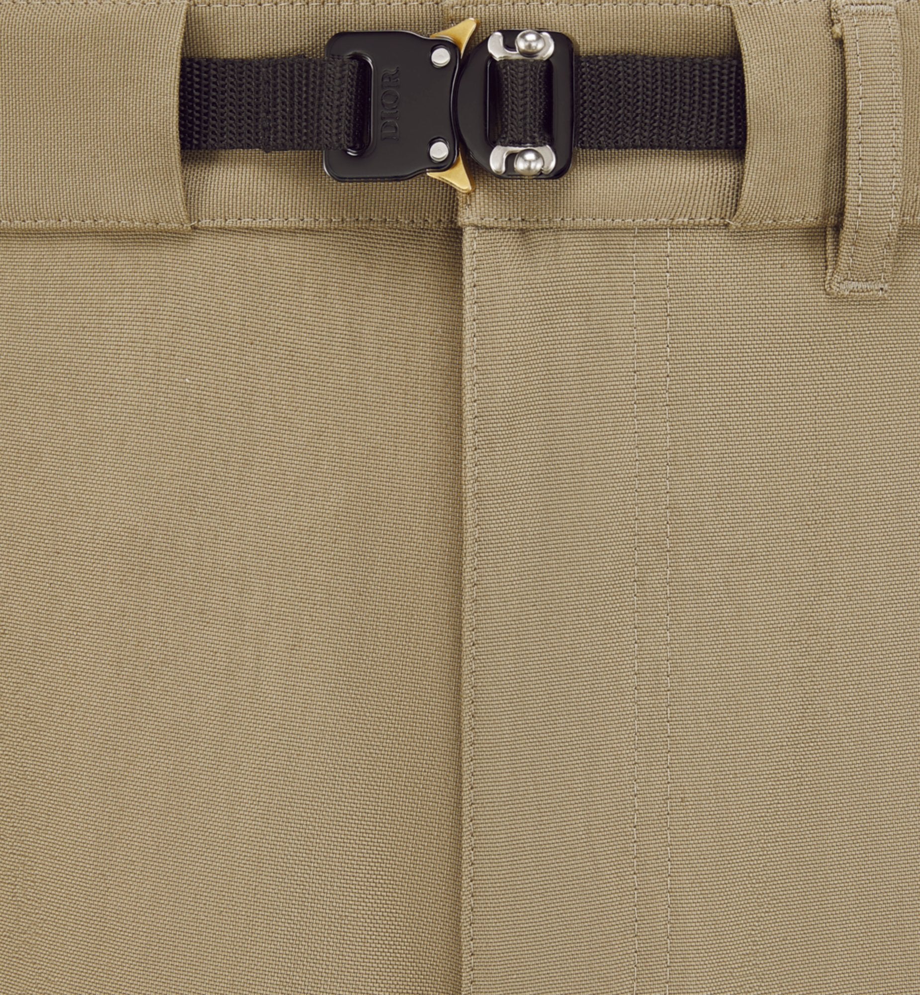 Cargo Pants Beige Blended Cotton