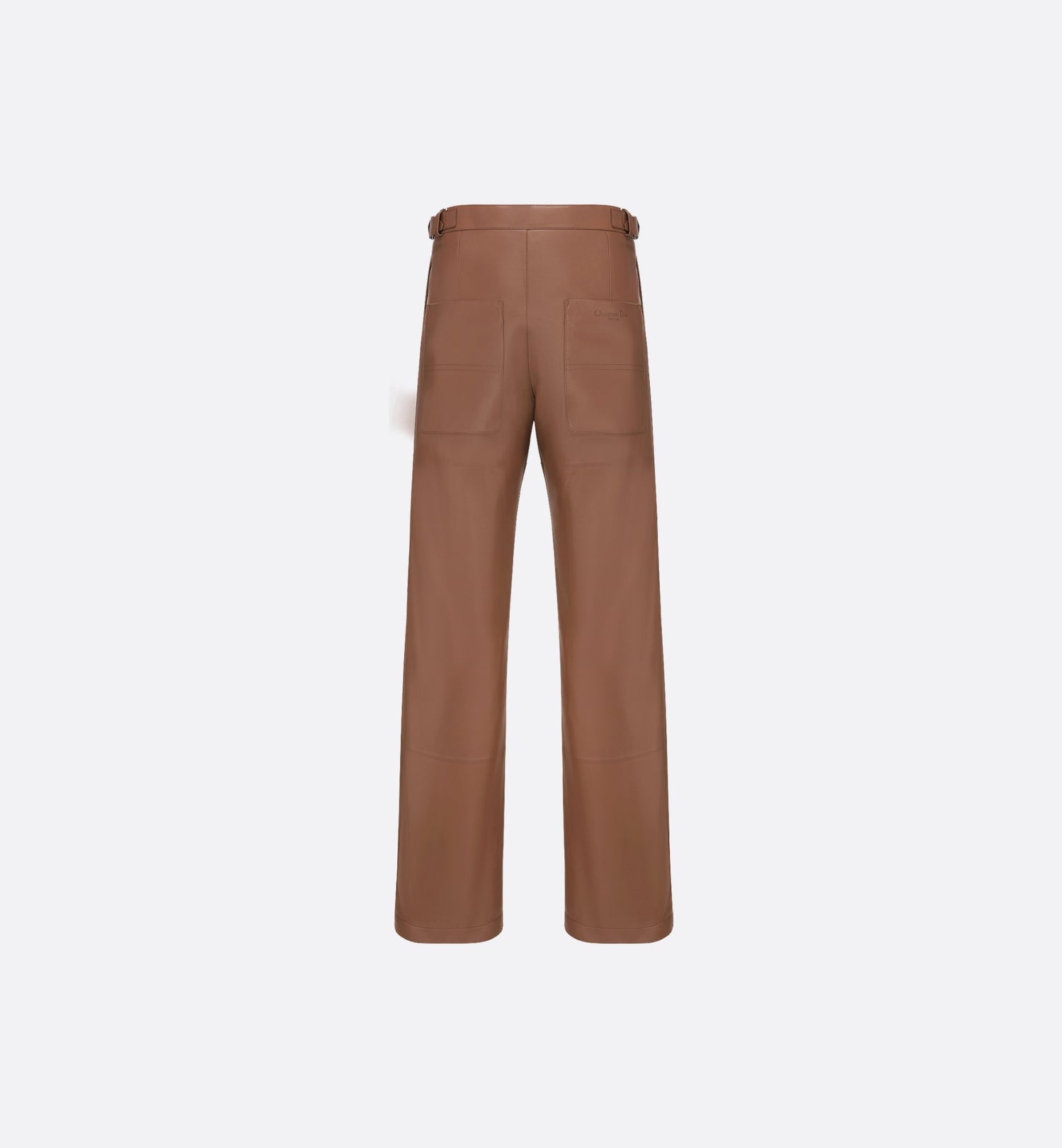 Cd Couture Pants Brown Lambskin