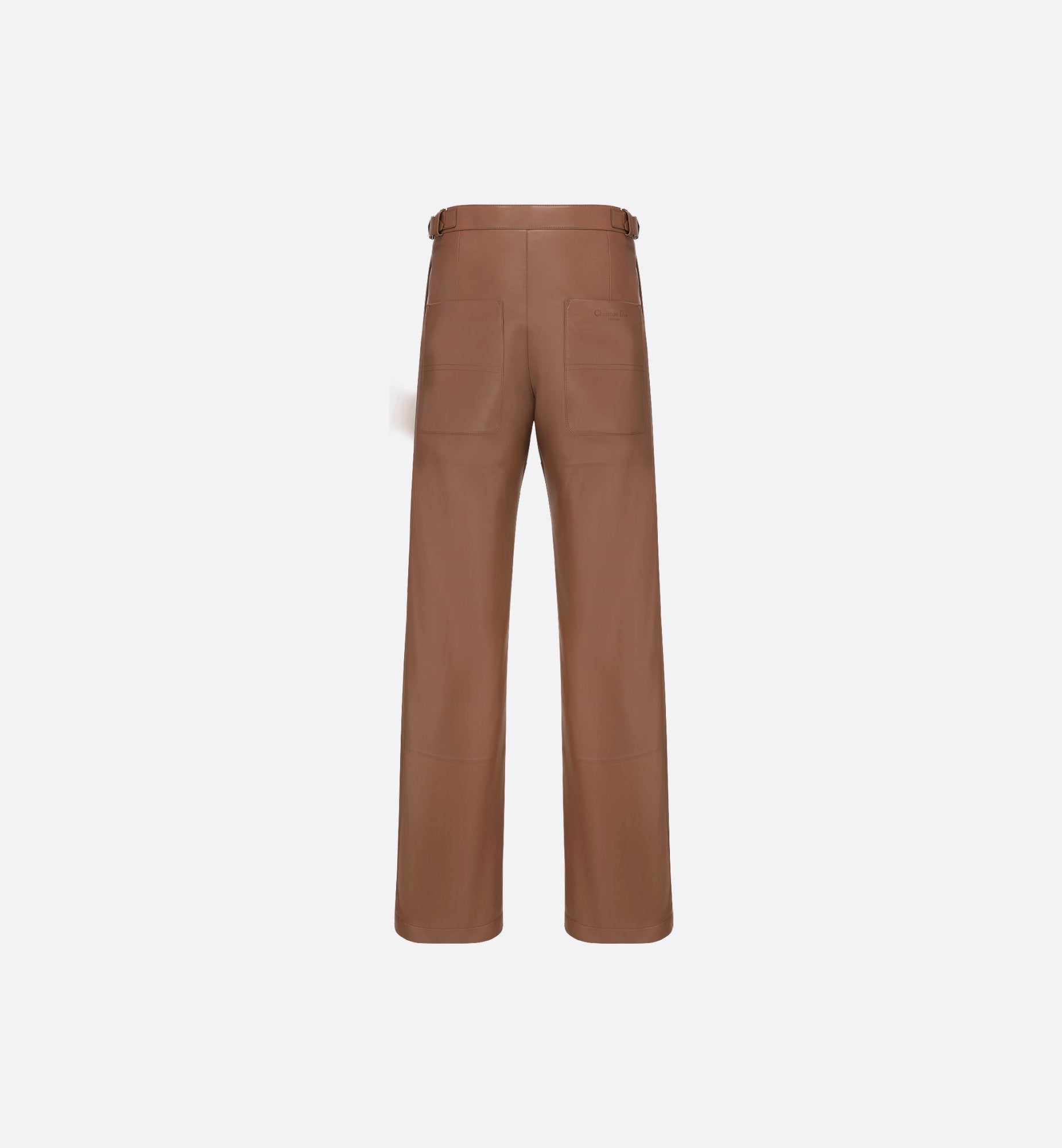 Cd Couture Pants Brown Lambskin