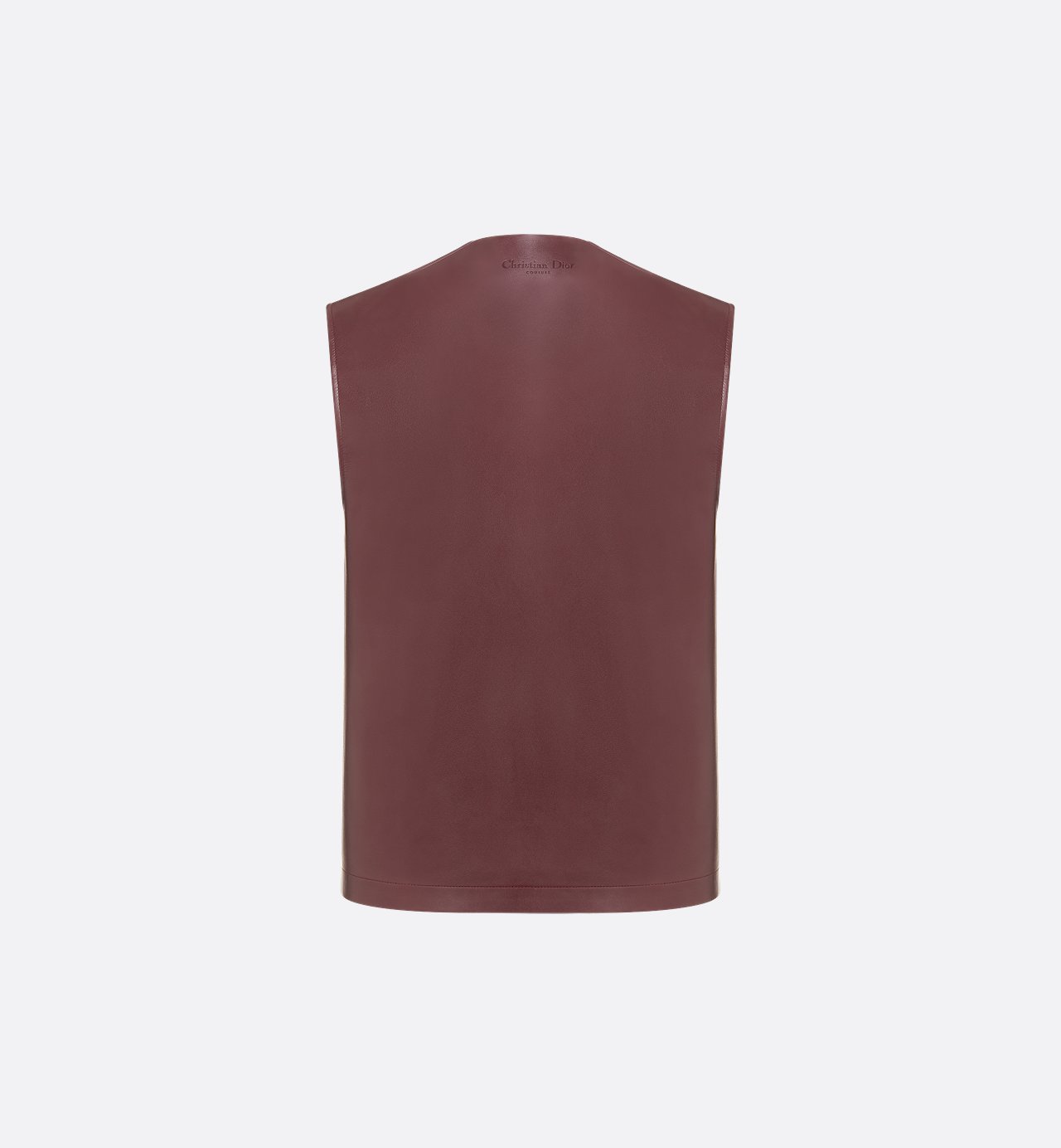 Couture Top Burgundy Calfskin