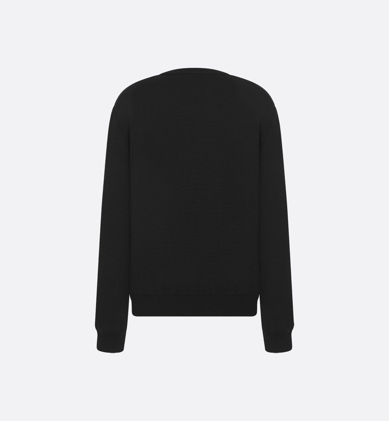 Cd Couture Sweater Black Wool Blend