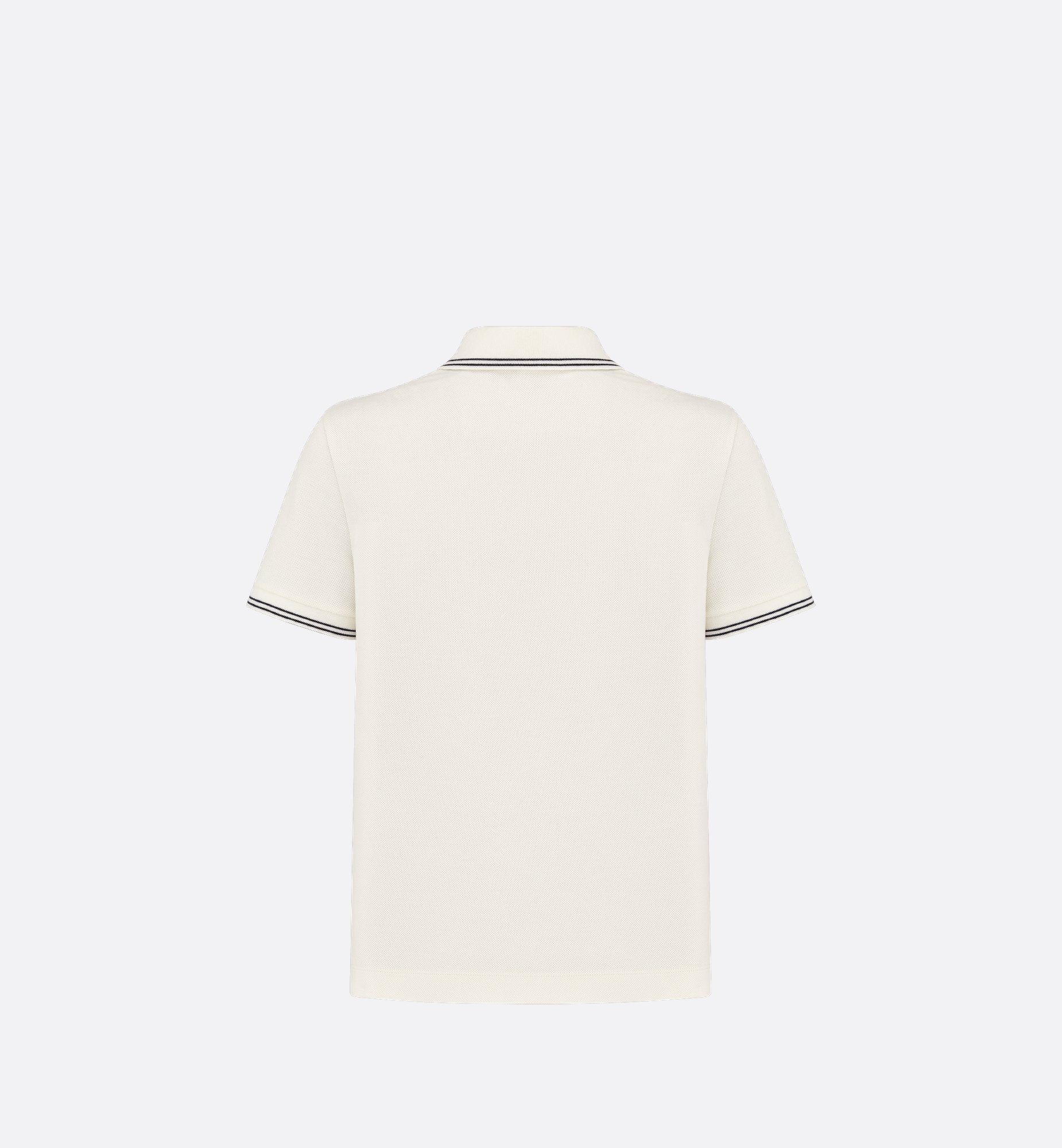 Dioriviera Polo Shirt White Cotton-Blend Jersey