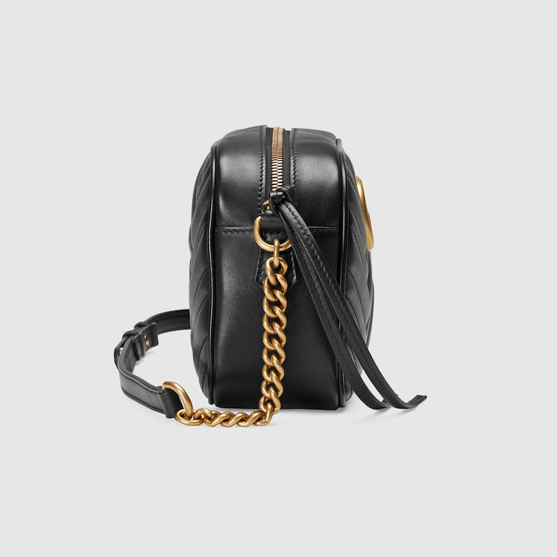 GG Marmont Small Matelassé Shoulder Bag