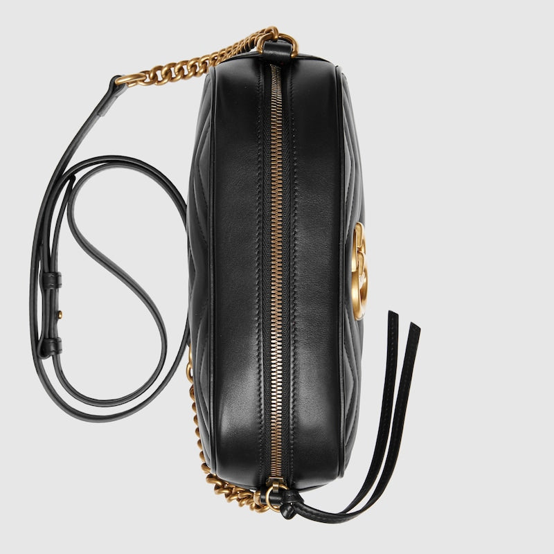 GG Marmont Small Matelassé Shoulder Bag