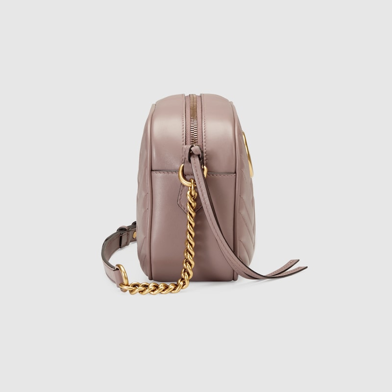 GG Marmont Small Matelassé Shoulder Bag