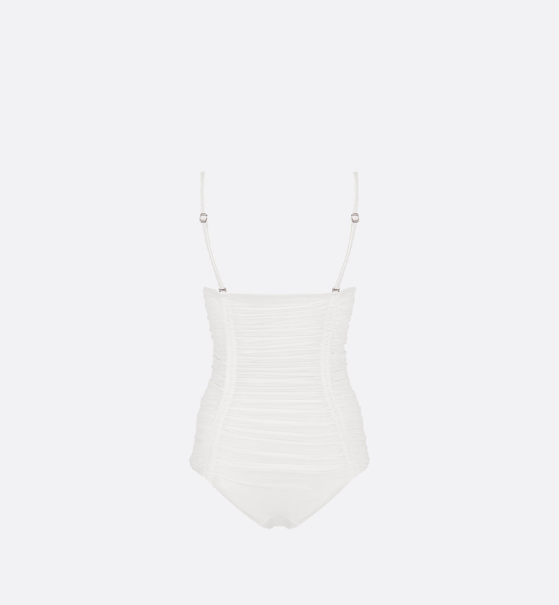 Dioriviera One Piece Swimsuit White Technical Fabric