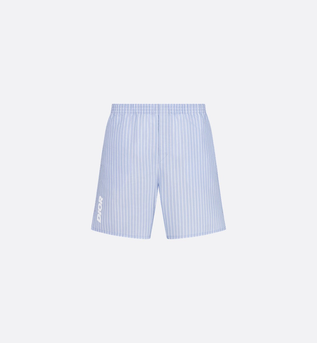 Dior And Parley Swim Shorts Blue And White Striped Parley Ocean Plastic® Technical Fabric