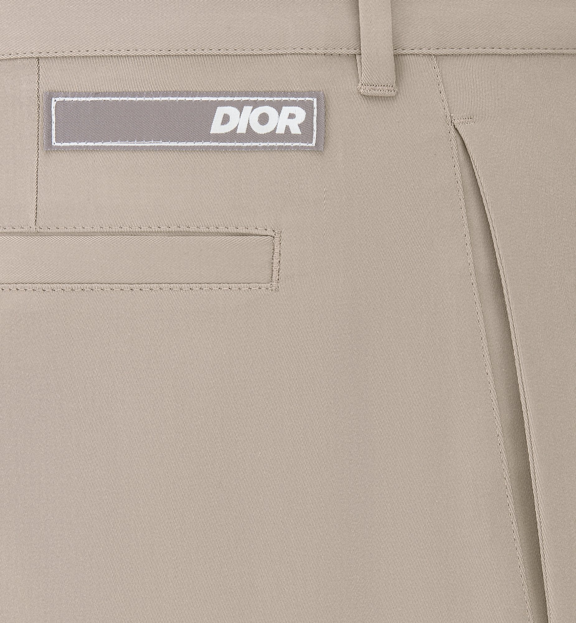 Dior And Parley Pants Beige Parley Ocean Plastic Cotton-Blend Twill