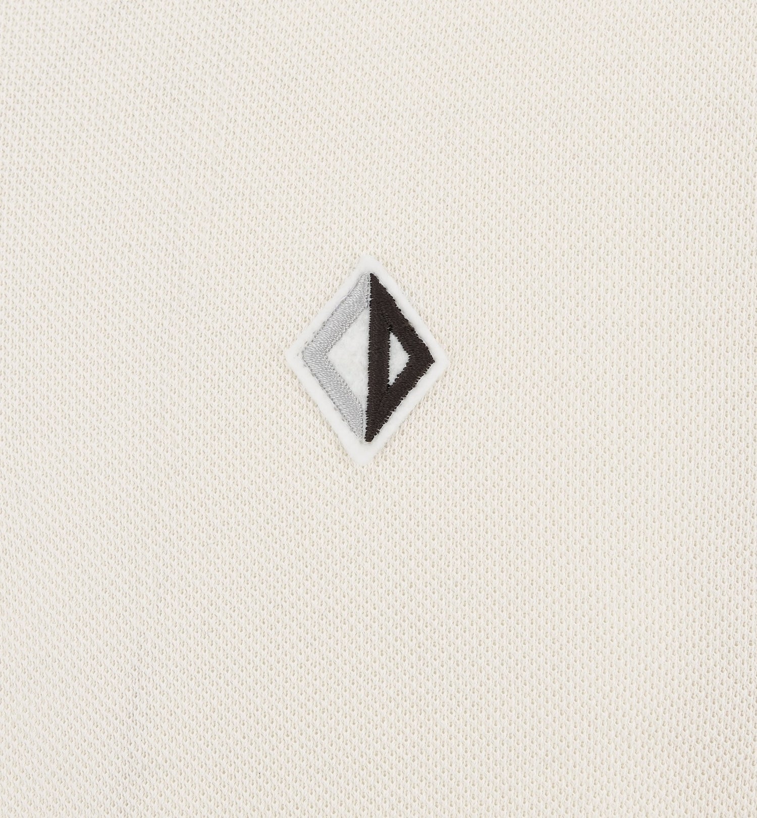 Cd Diamond Polo Shirt White Cotton Pique And Silk