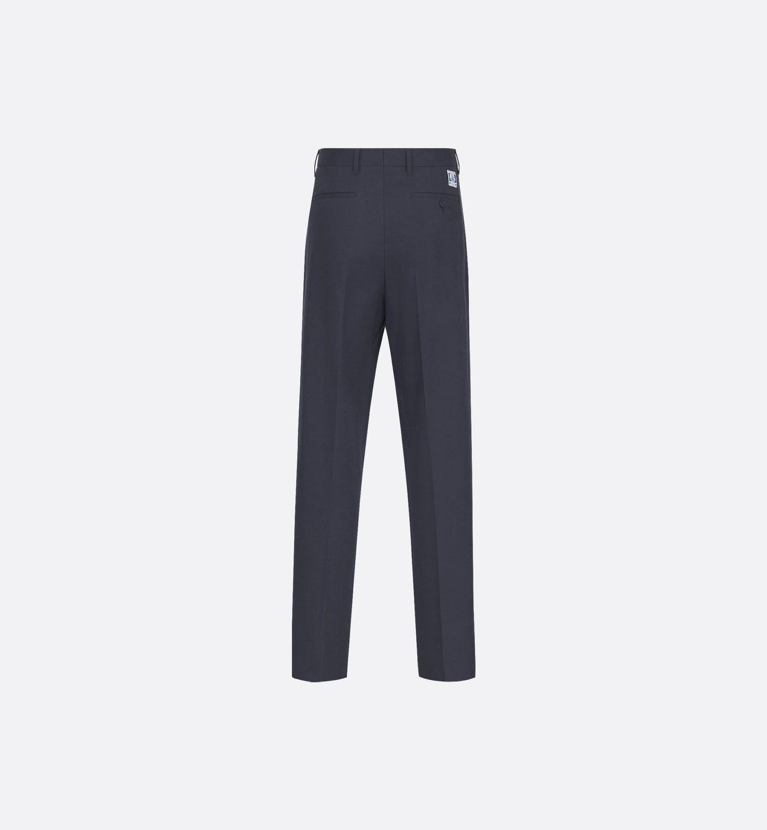 Charm Pants Navy Blue Emerized Cotton Blend