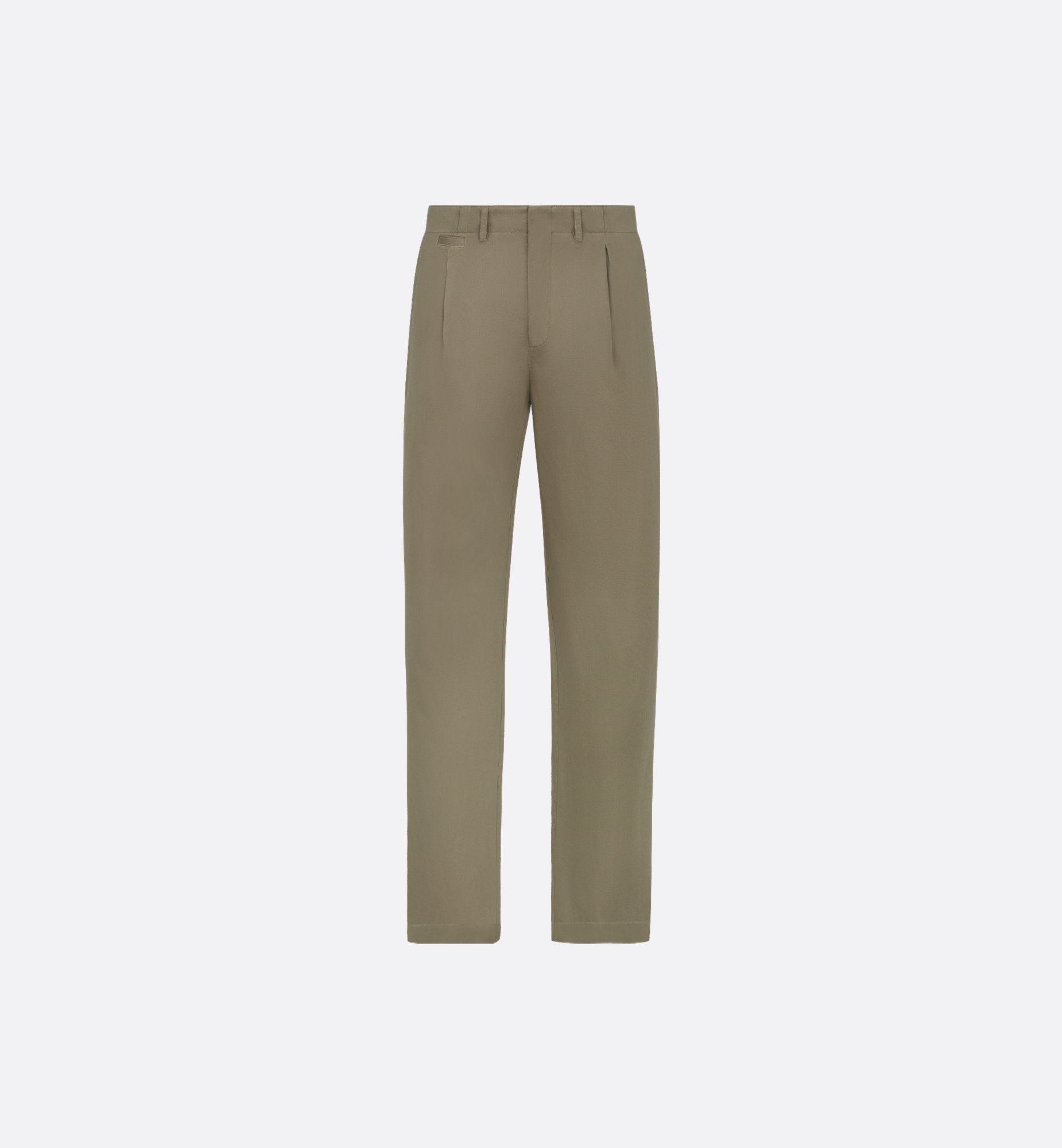 Dior And Stone Island Loose-Fit Pants Light Brown Cotton-Blend Satin