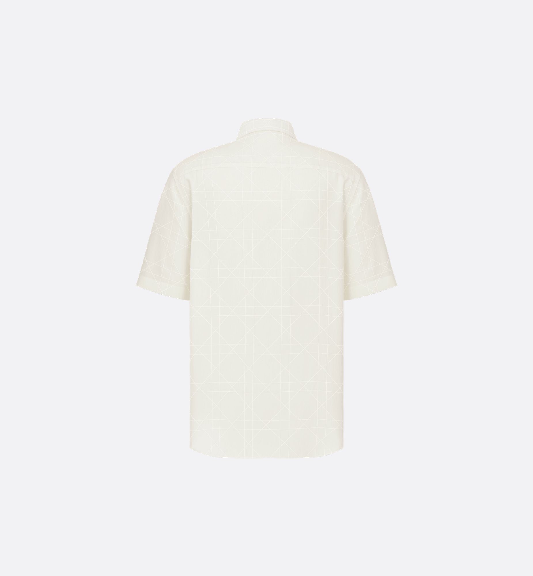 Icons Short-Sleeved Shirt White Silk Blend