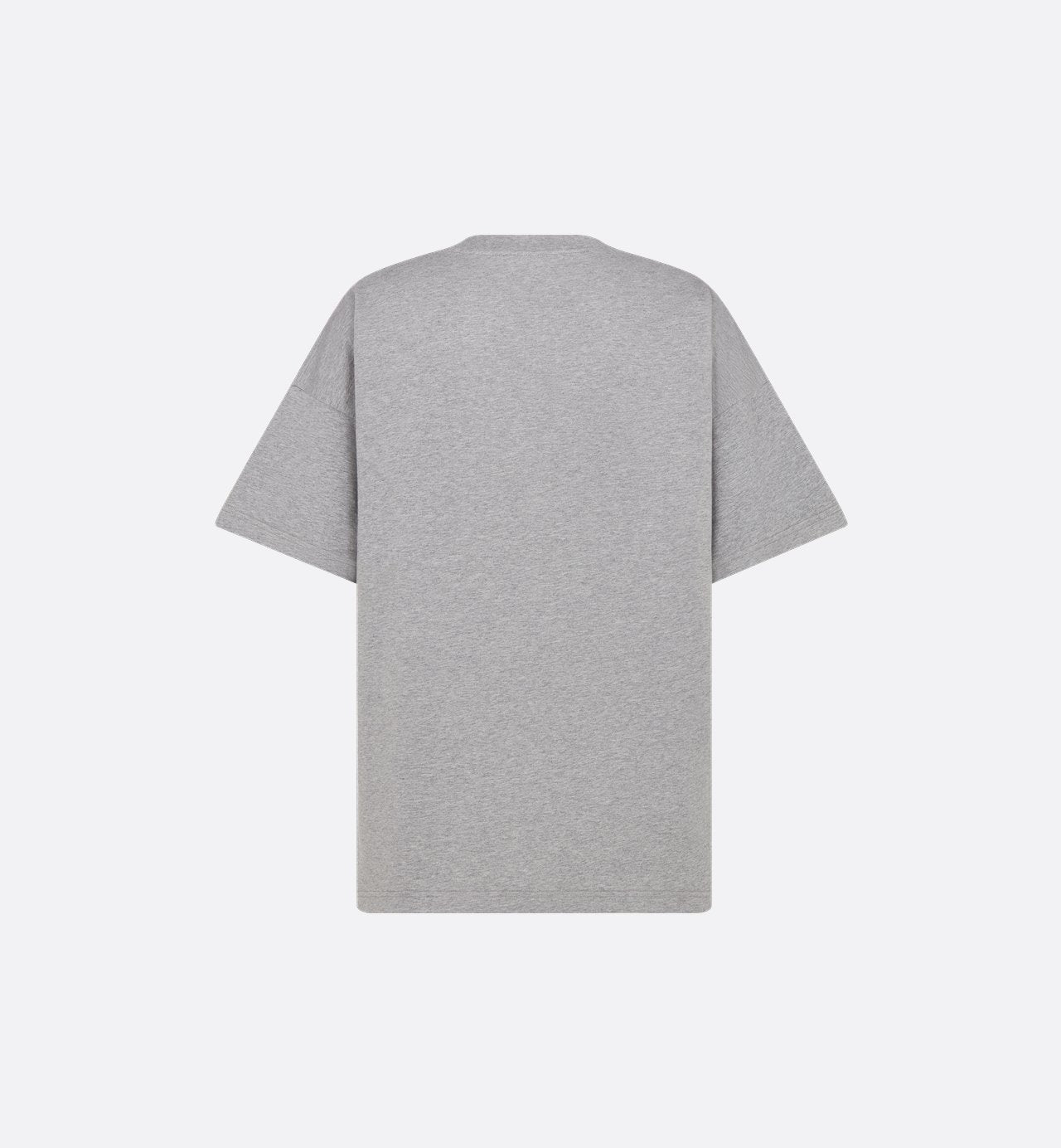 T-Shirt Gray Slub Cotton Jersey