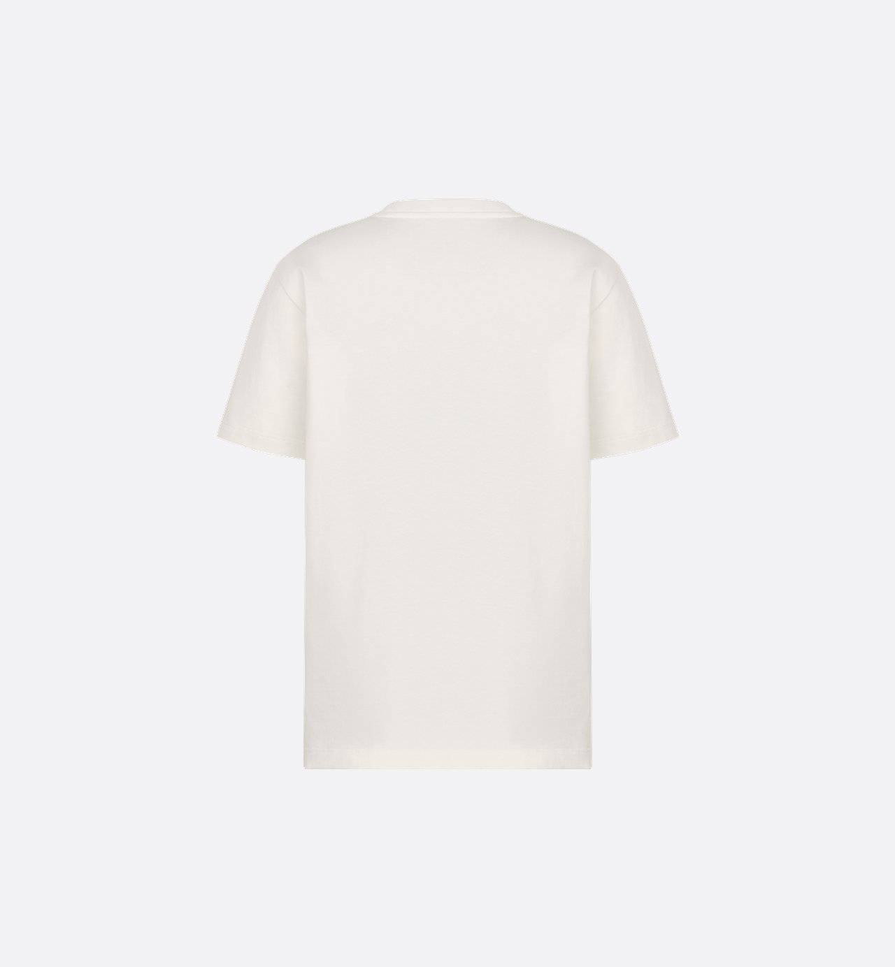 Handwritten Relaxed-Fit T-Shirt White Cotton Jersey