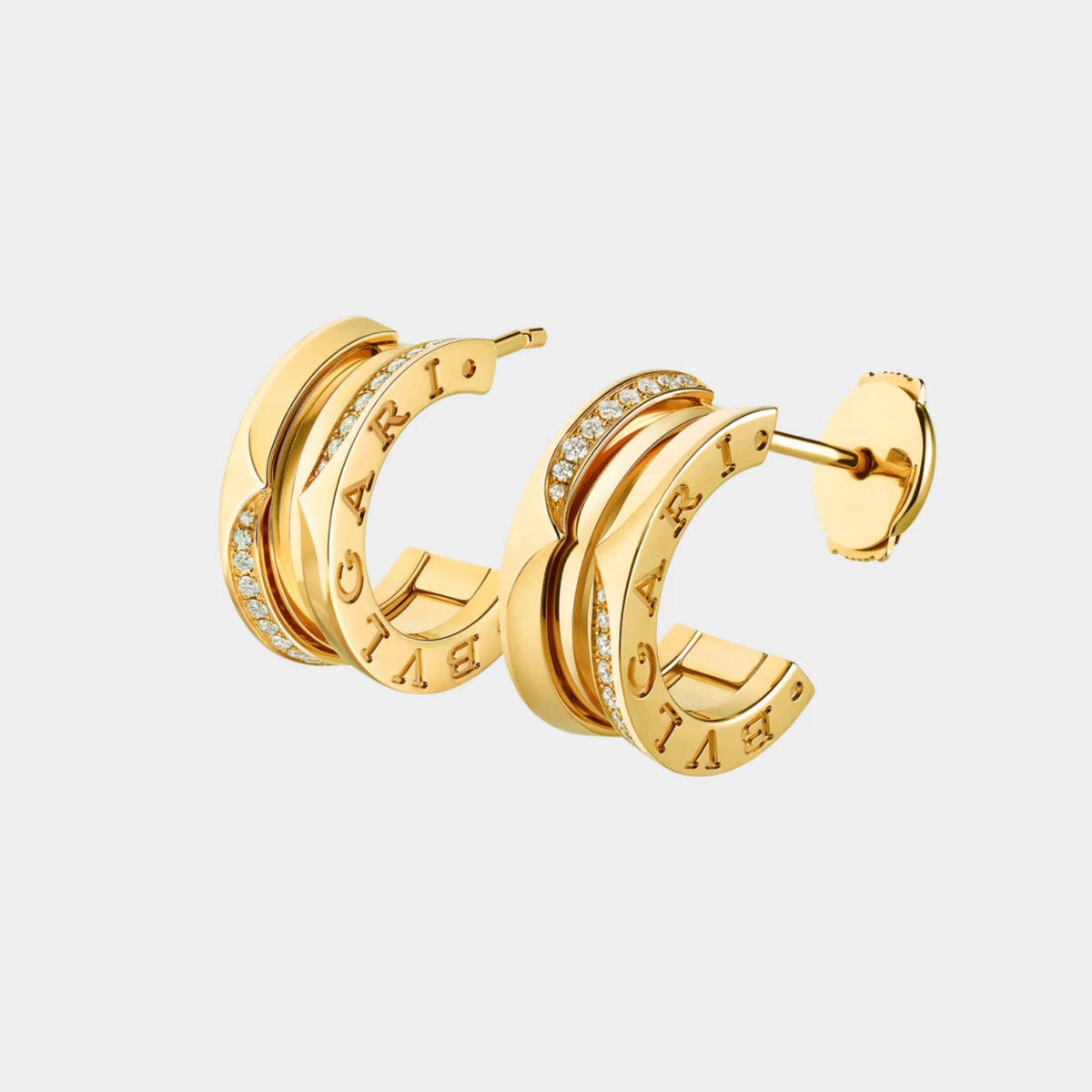 B.zero1 Gold Diamond Earrings