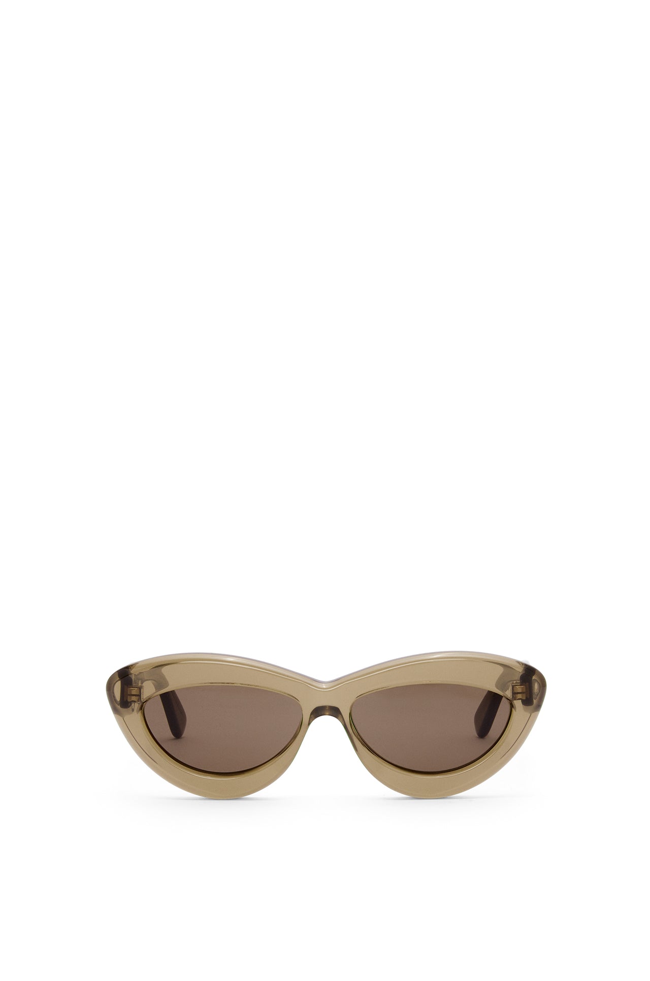 Cateye sunglasses in acetate