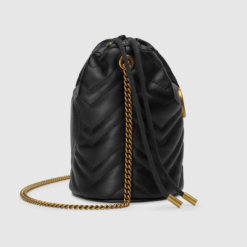 GG MARMONT MINI BUCKET BAG