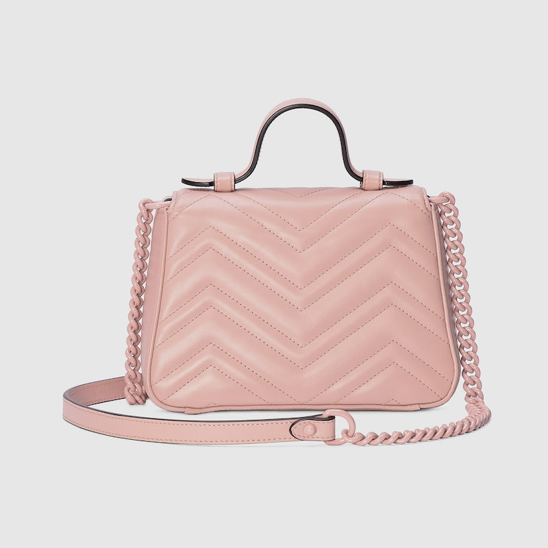 GG MARMONT MINI TOP HANDLE BAG