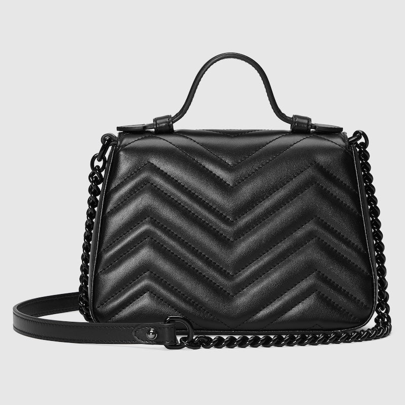 GG Marmont Mini Top Handle Bag