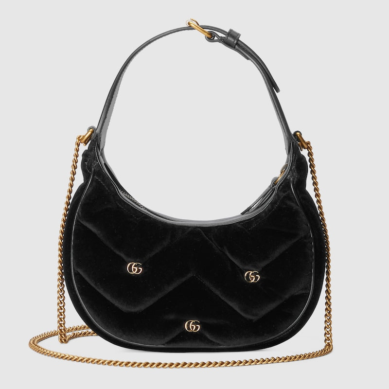 GG Marmont Half-moon-shaped Mini Bag